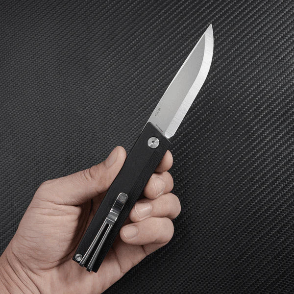 Gent 401L-GB (10Cr blade, G10 handle, Ambi clip, Liner Lock)