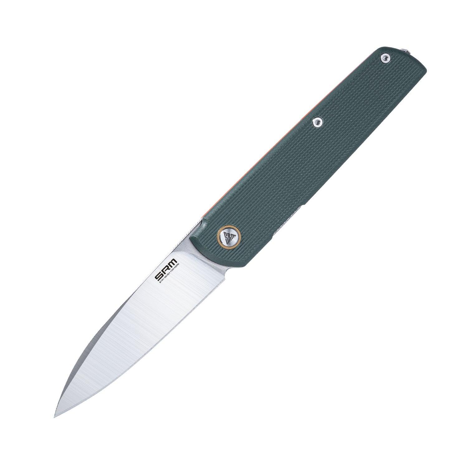 Qrick 408L-GX (14C28N Blade, G10 Handle, Ambi Clip, Invisible Flipper)