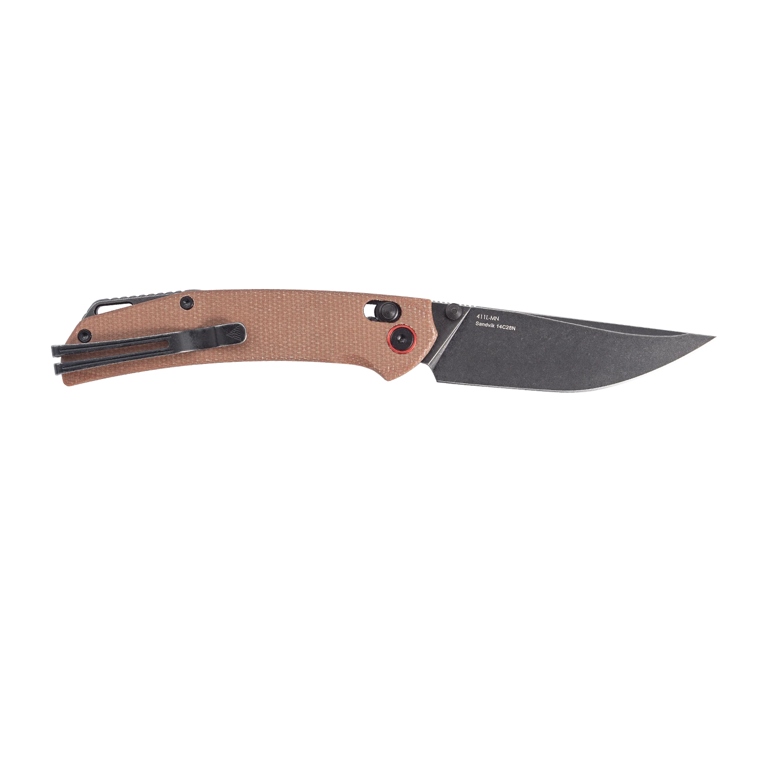 Asika 411L-MN (14C28N blade, G10 handle, Ambi Lock)