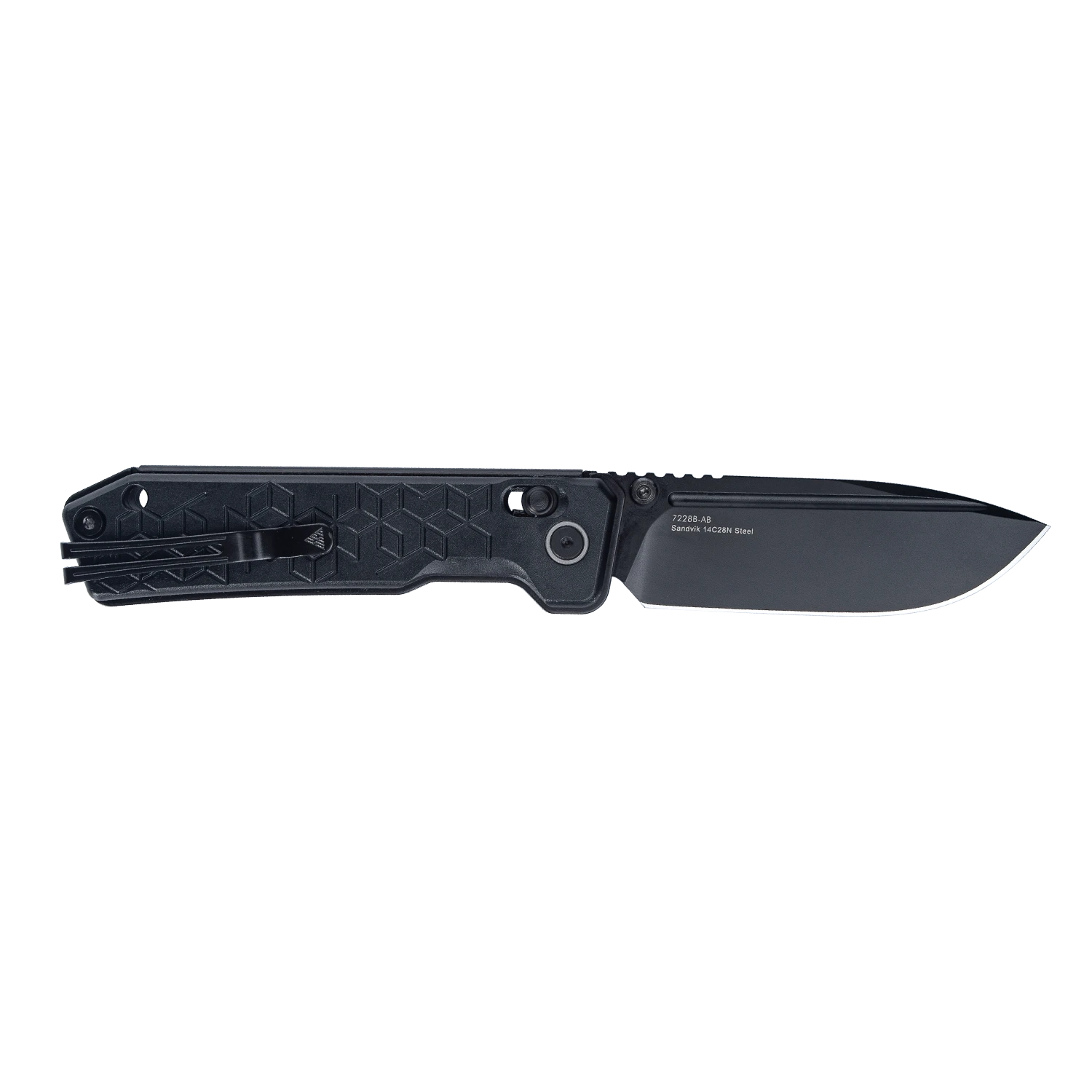 Rubik 7228B-AB (14C28N blade, Aluminum handle, Mono chassis, Ambi clip, Large size)