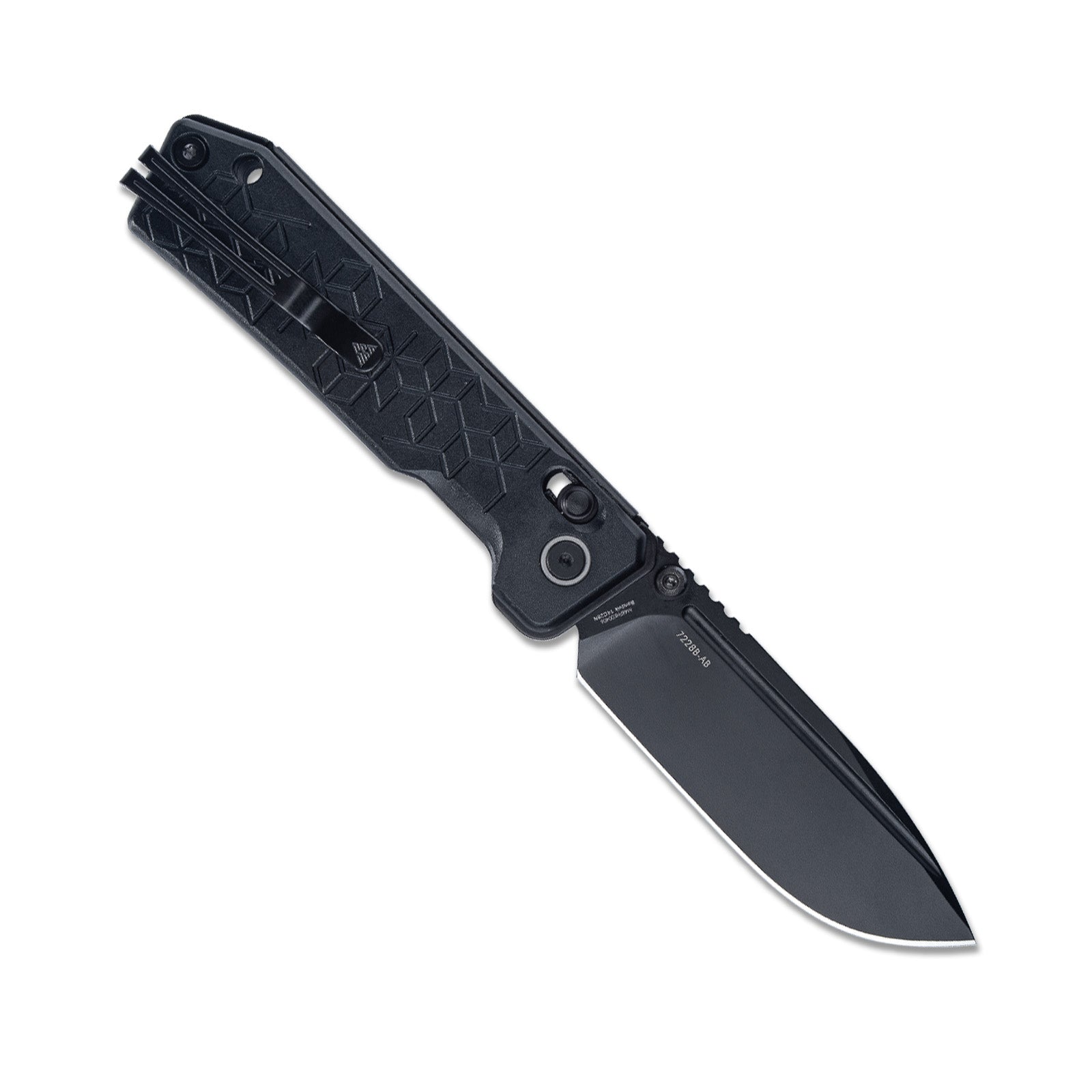 SRM Tactical Pocket Knife Rubik 7228B-AB | EDC Knife with Ambi clip
