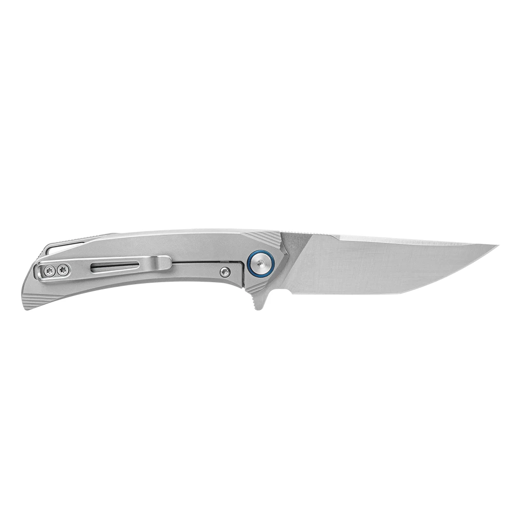 7411-TZ (154CM blade, Titanium handle)