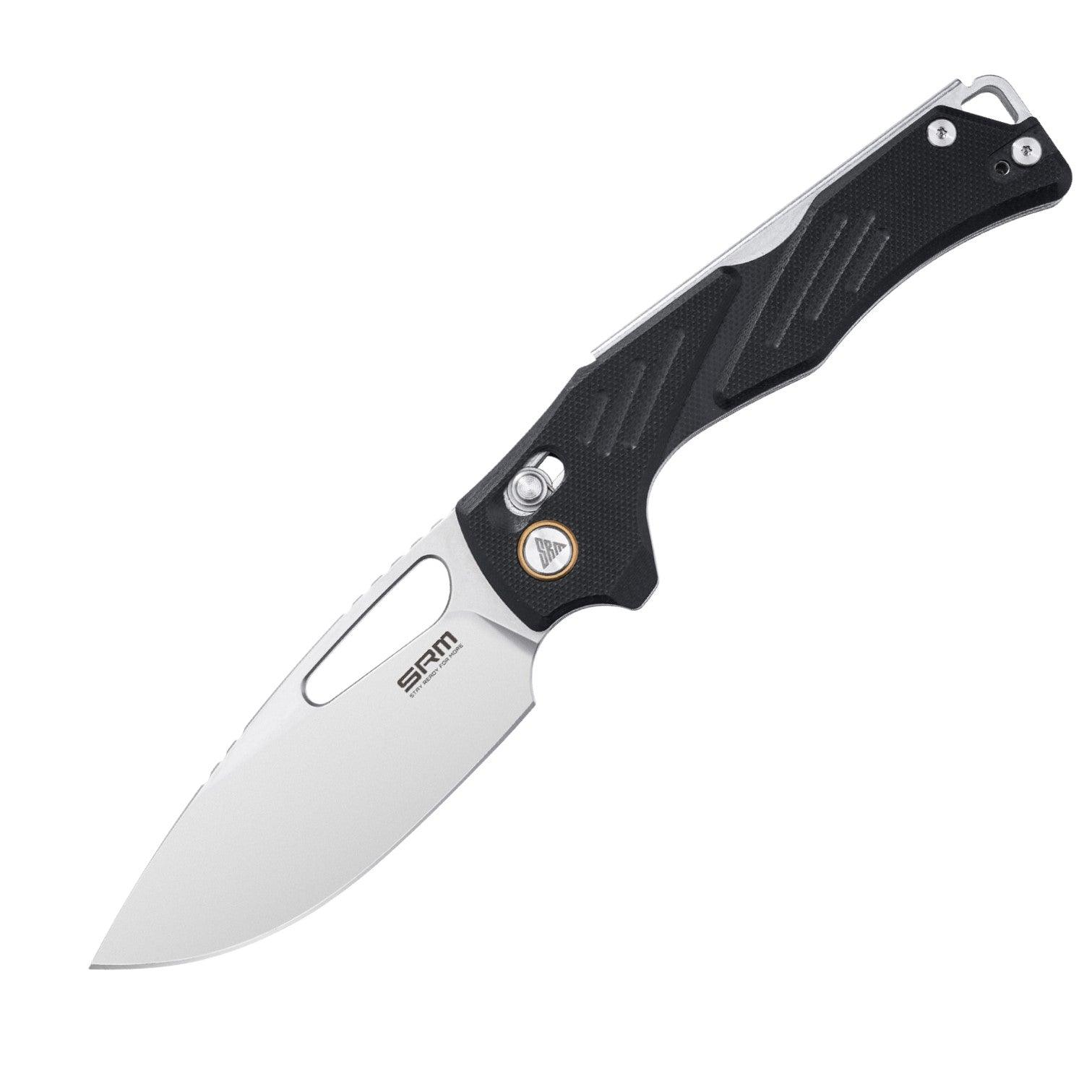 SRM Ambi Lock Folding Knife (14C28N Blade, G10 Handle) Mirage 239X-GB