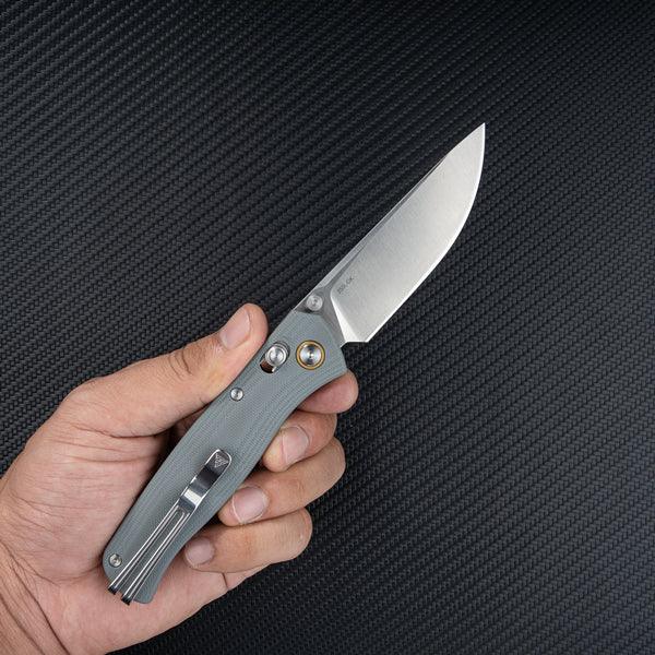 Medal 255L-GK (10Cr blade, G10 handle, Mono Chassis, Ambi Clip, Ambi Lock)