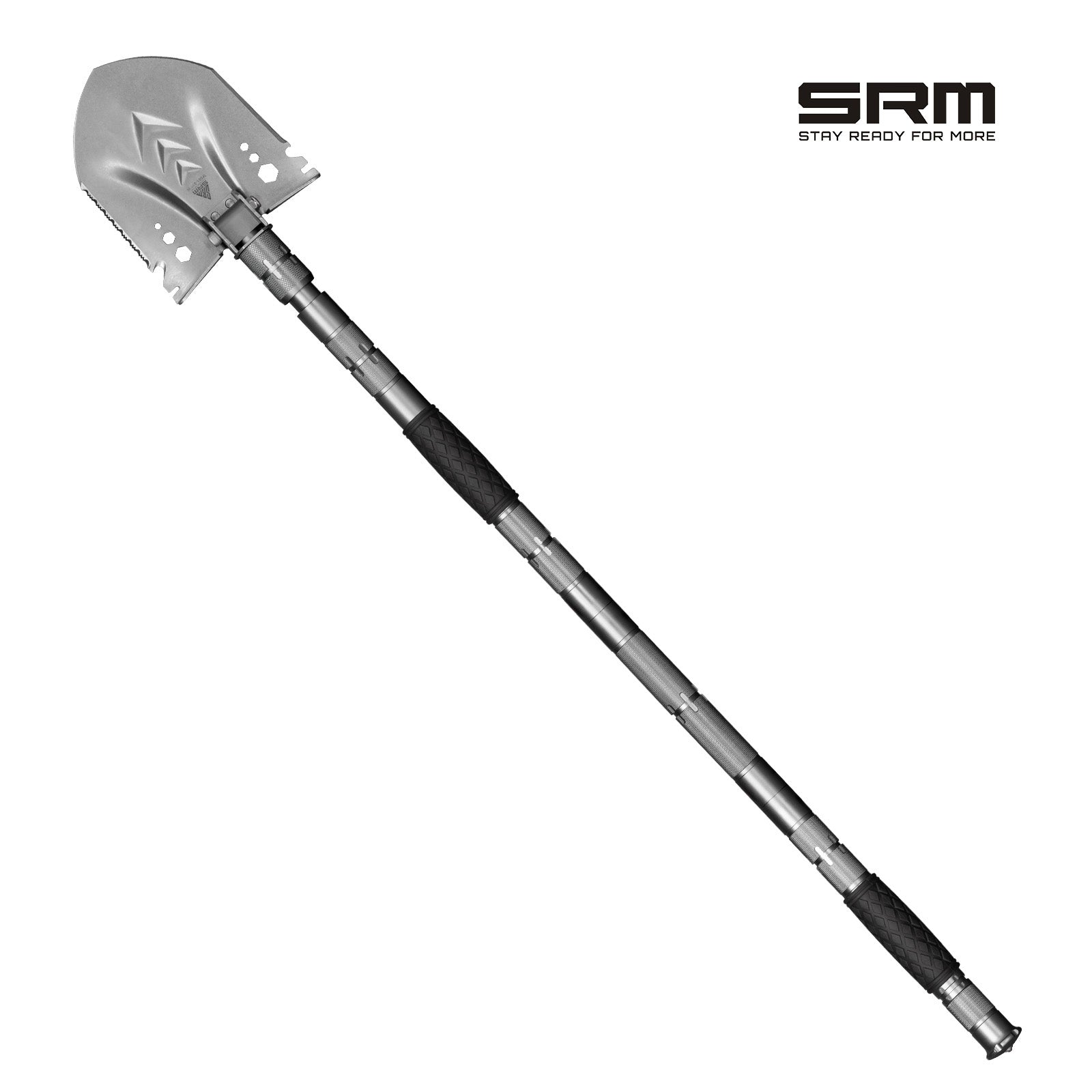 SRM STAY READY FOR MORE Multi-Purpose Shovel & Hoe
