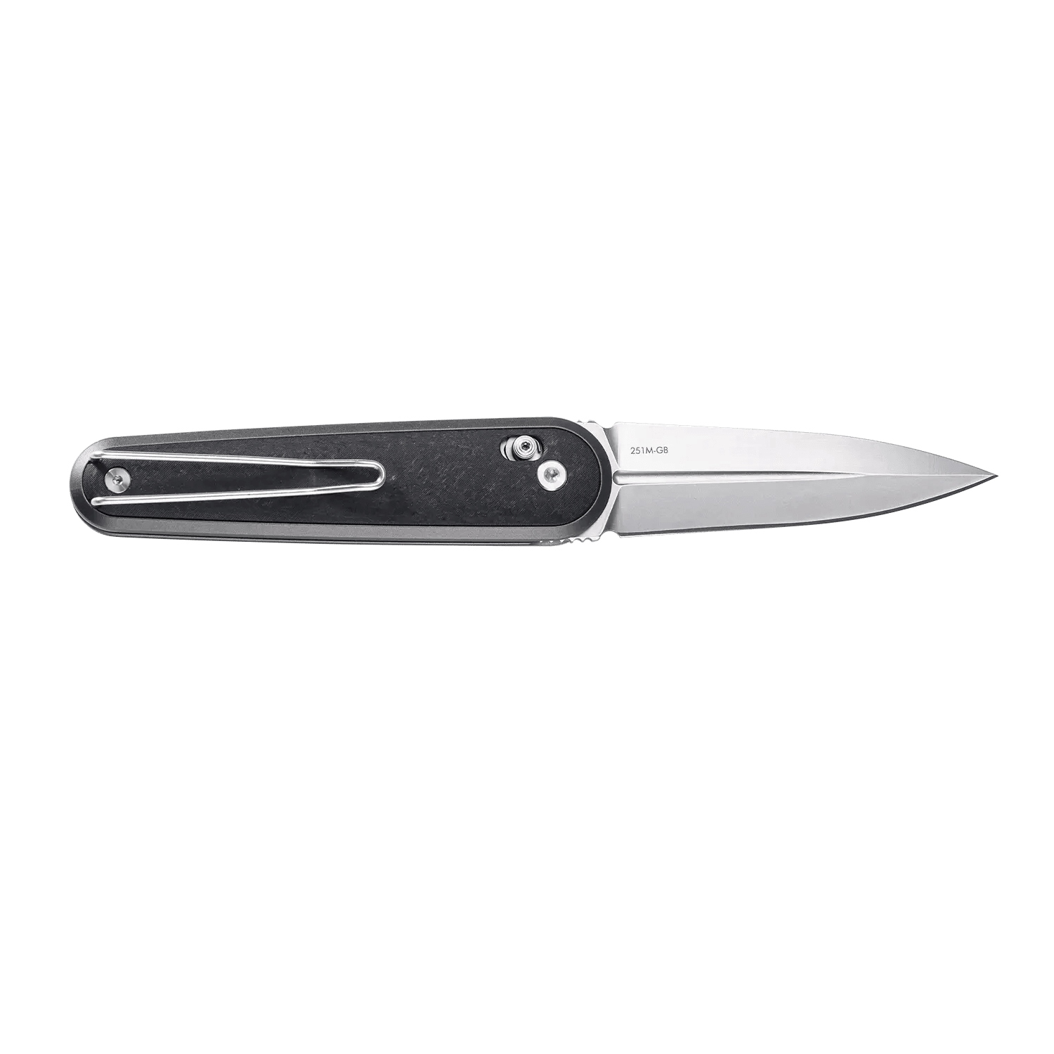 EDC pocket knife 251M-GB - Invisible flipper dagger knife - SRM Knives