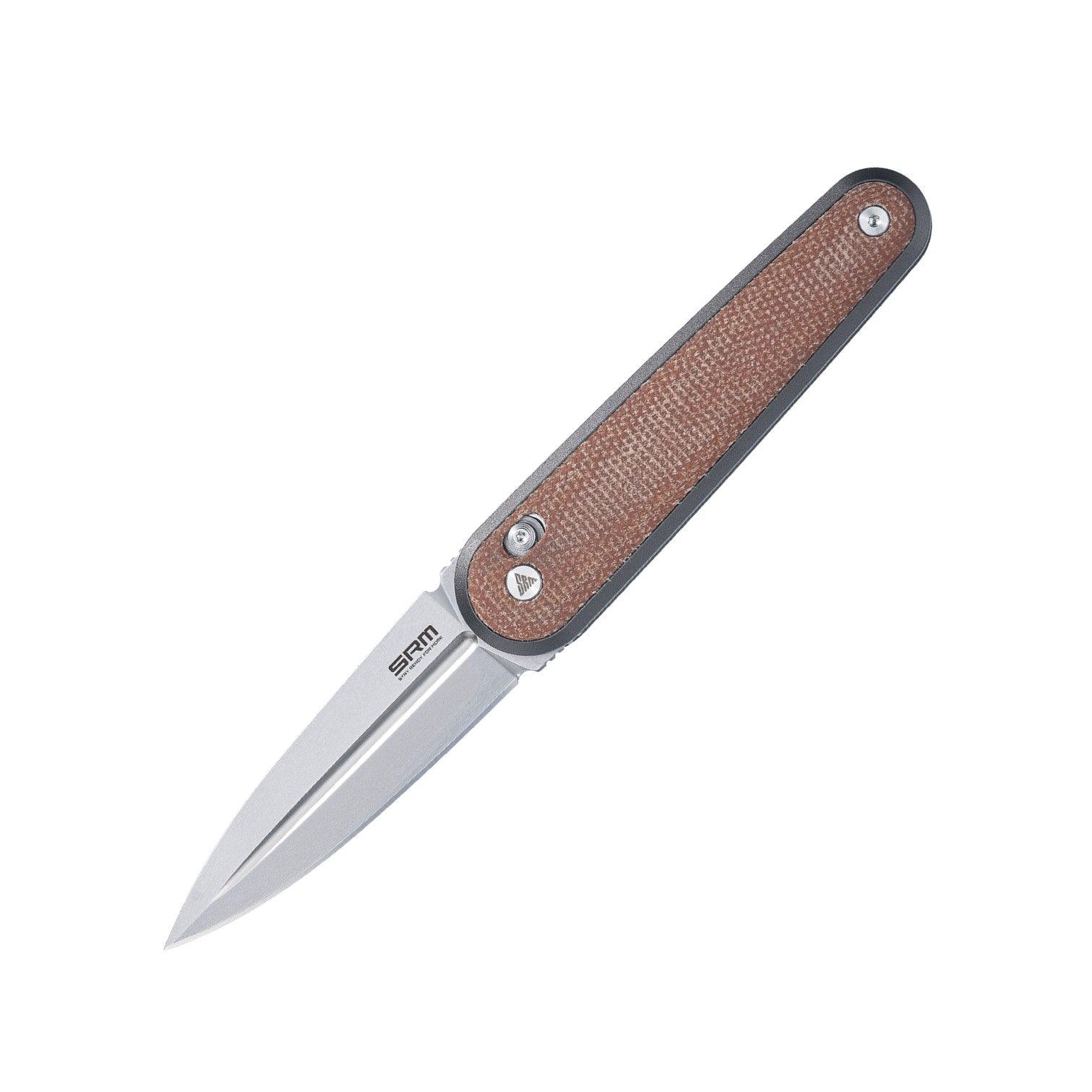 SRM dagger pocket knife 251M-MN | N690 blade and Micarta handle