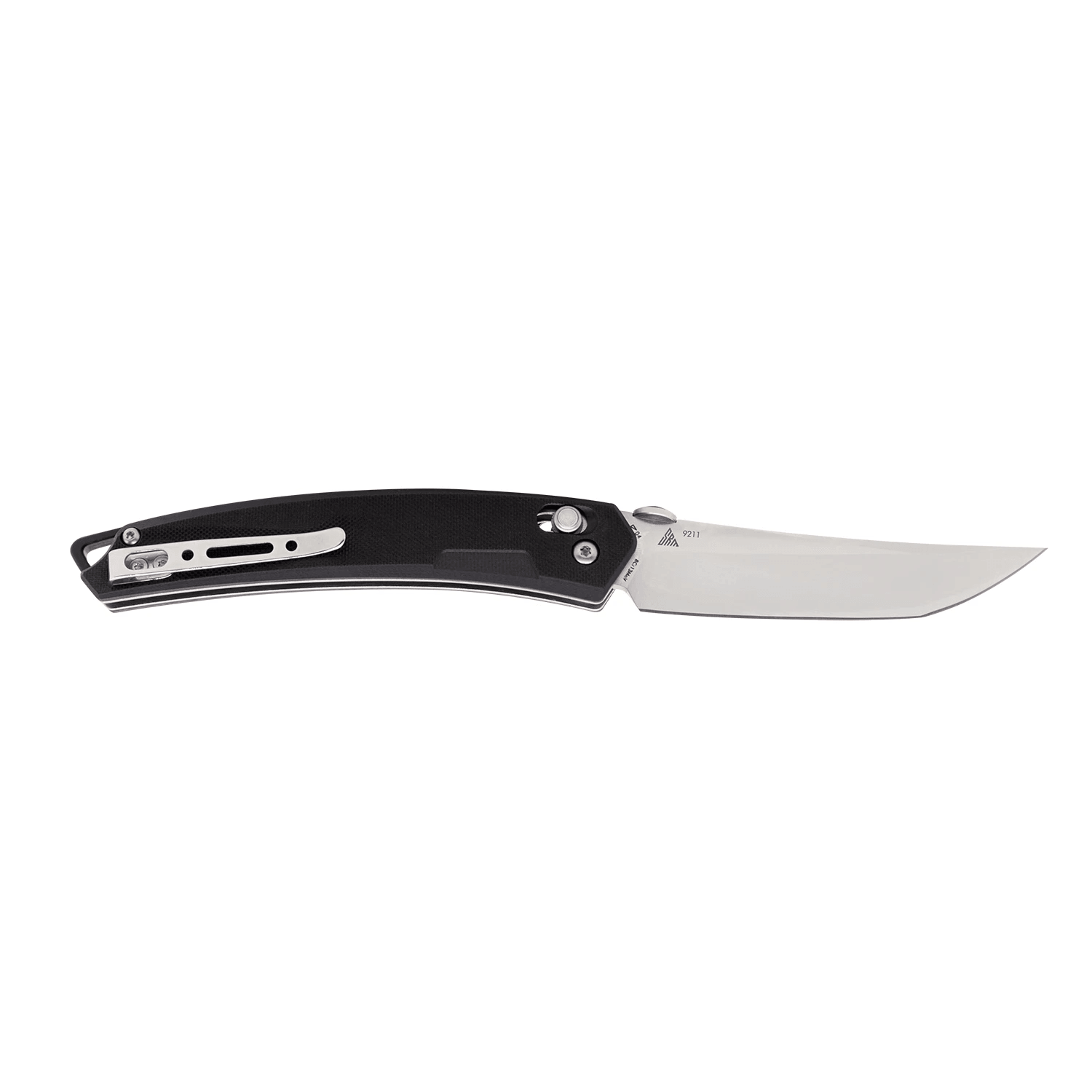 SRM folding tactical knife 9211 | 8Cr blade and black G10 handle