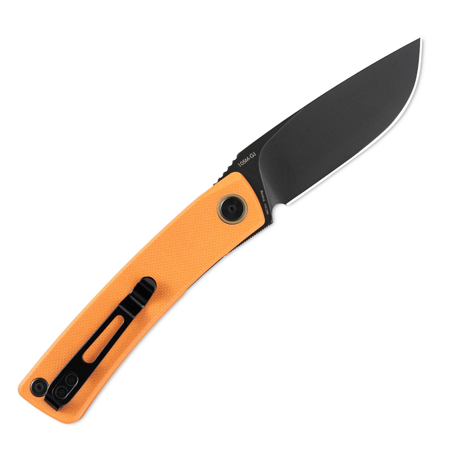 Side view of SRM Air 105M-GJ EDC knife with blade deployed
