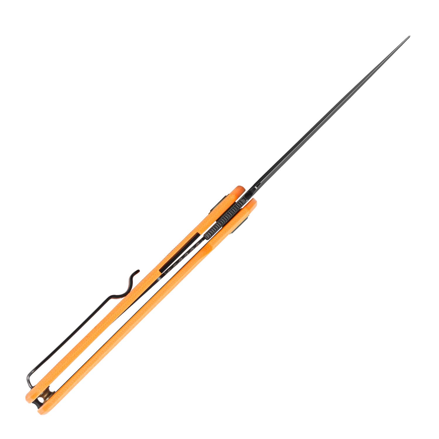 SRM EDC liner lock knife Air 105M-GJ | 14C28N blade and orange G10 handle