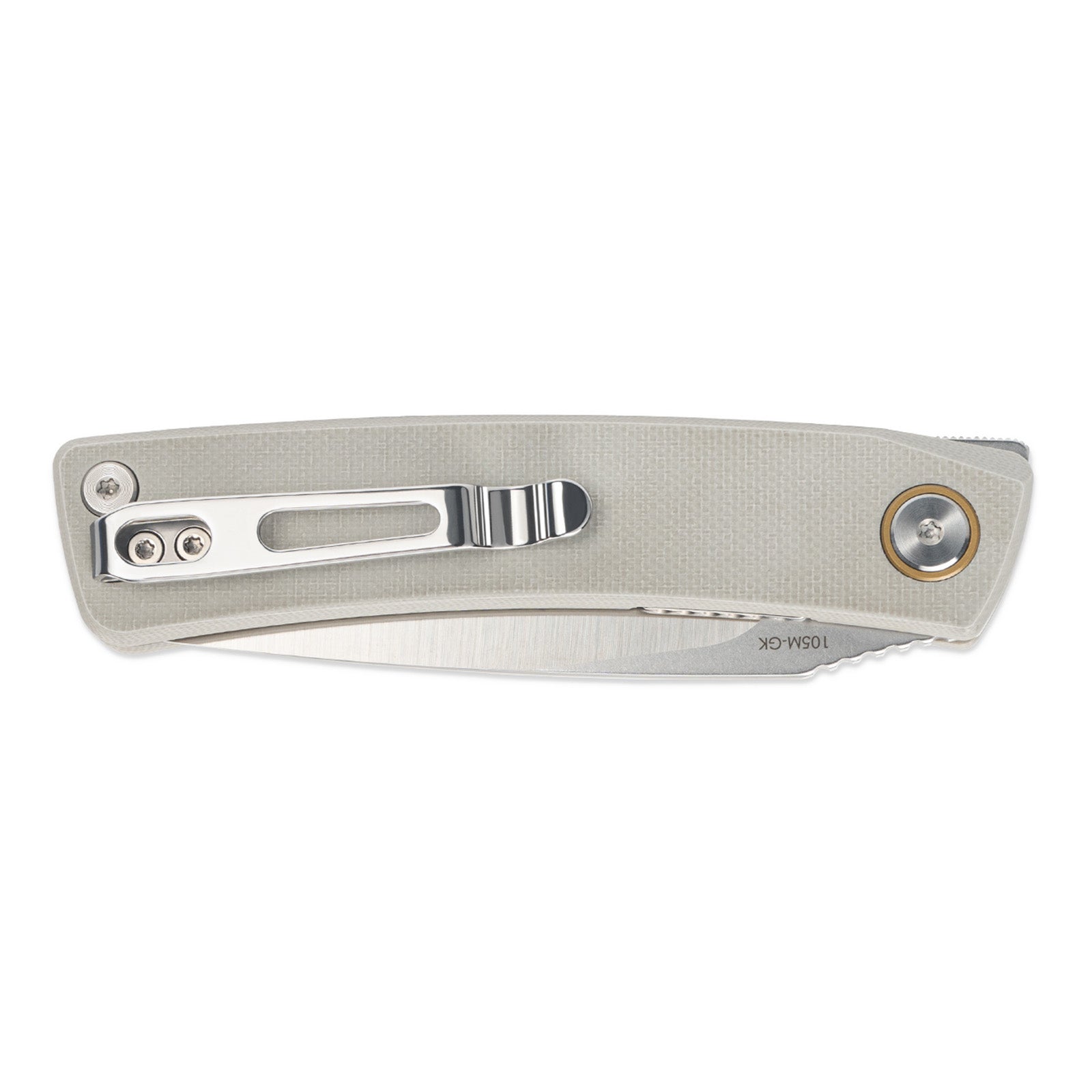 Close-up of SRM Air 105M-GK EDC knife handle