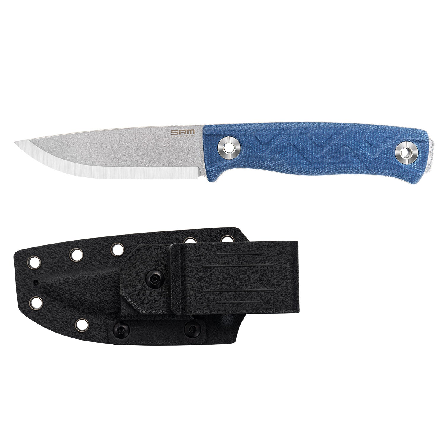 SRM edc fixed blade knife Bushcut 702T-ME | Full tang bushcraft knife