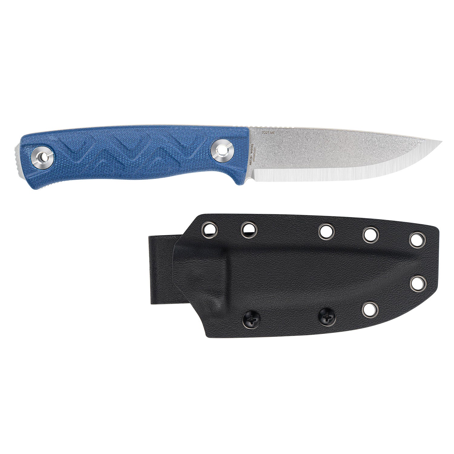 SRM edc fixed blade knife | Full tang bushcraft knife Bushcut 702T-ME