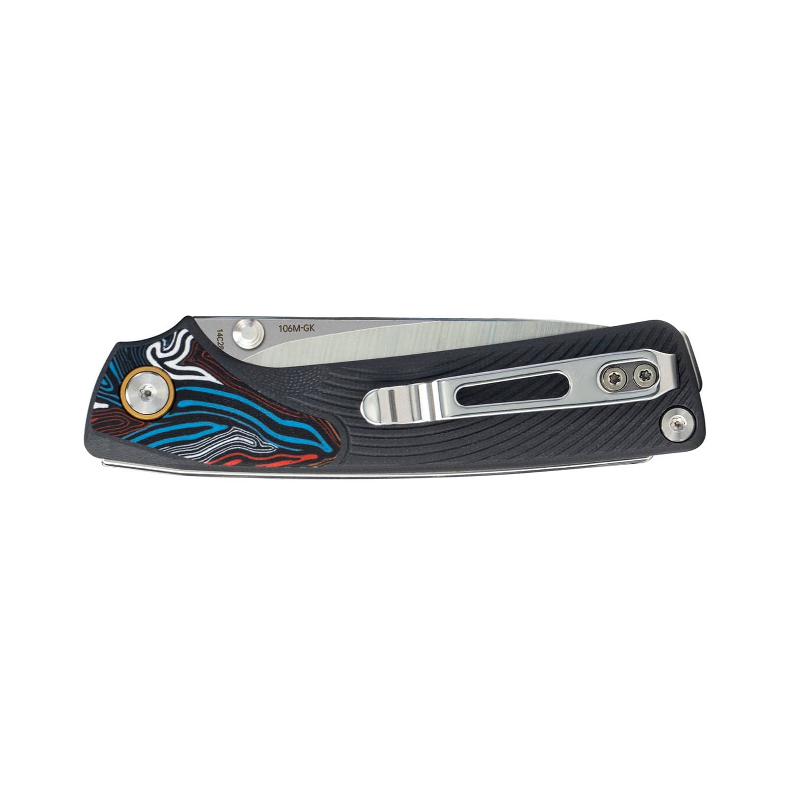 SRM EDC slip joint knife Dome 106M-GK | 14C28N steel blade and G10 handle