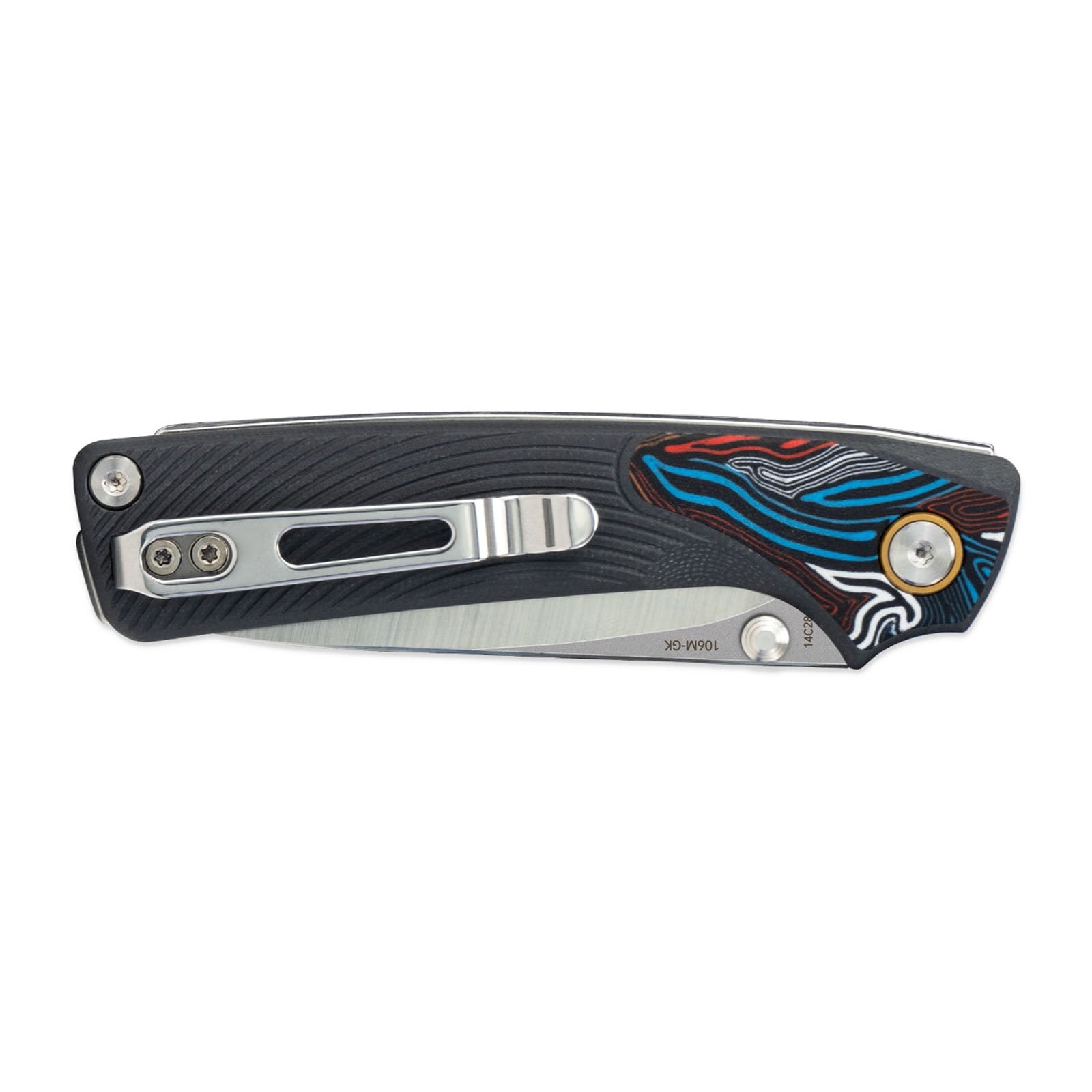 ジームスシルキー SRM slip joint knife Dome 106M-GK - Lightweight small pocket knife