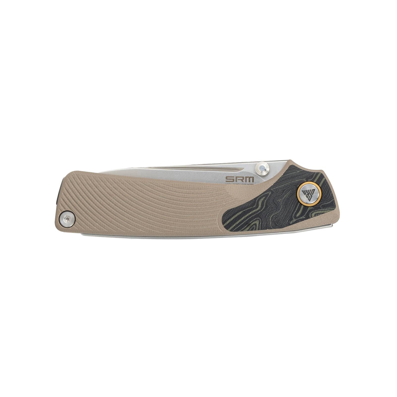 SRM EDC slip joint knife Dome 106M-GW | 14C28N steel blade and G10 handle