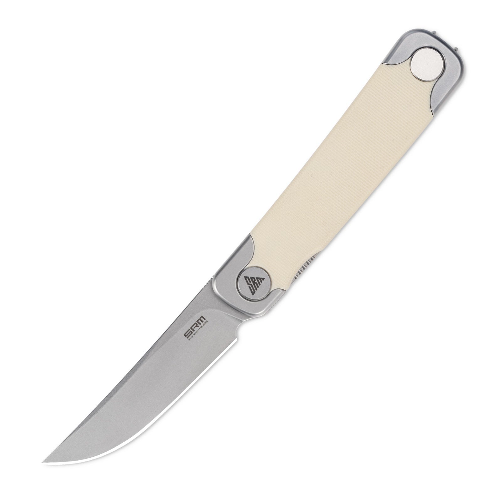 SRM Enso 131M-GT EDC pocket knife with blade open