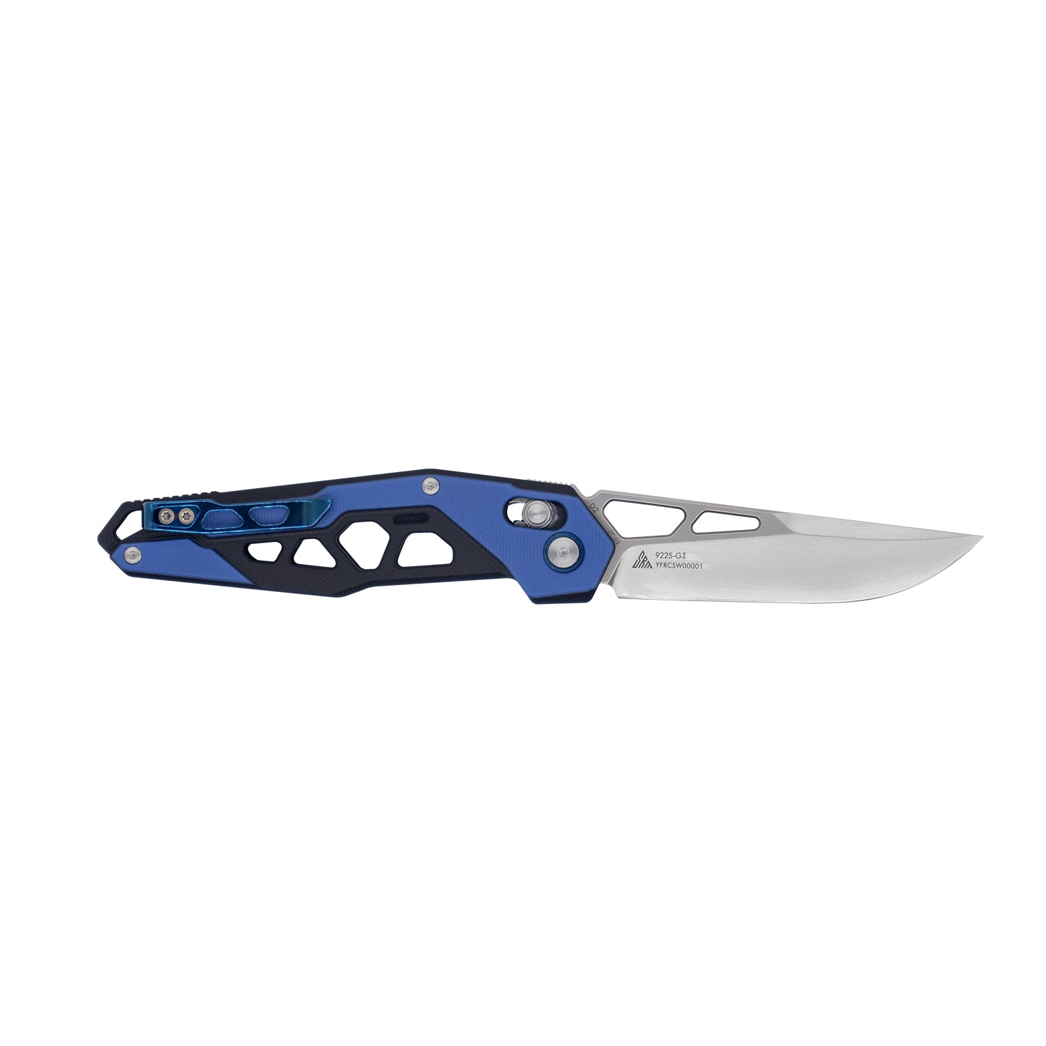 SRM tactical pocket knife Mecha 9225-GI | D2 steel blade and G10 handle