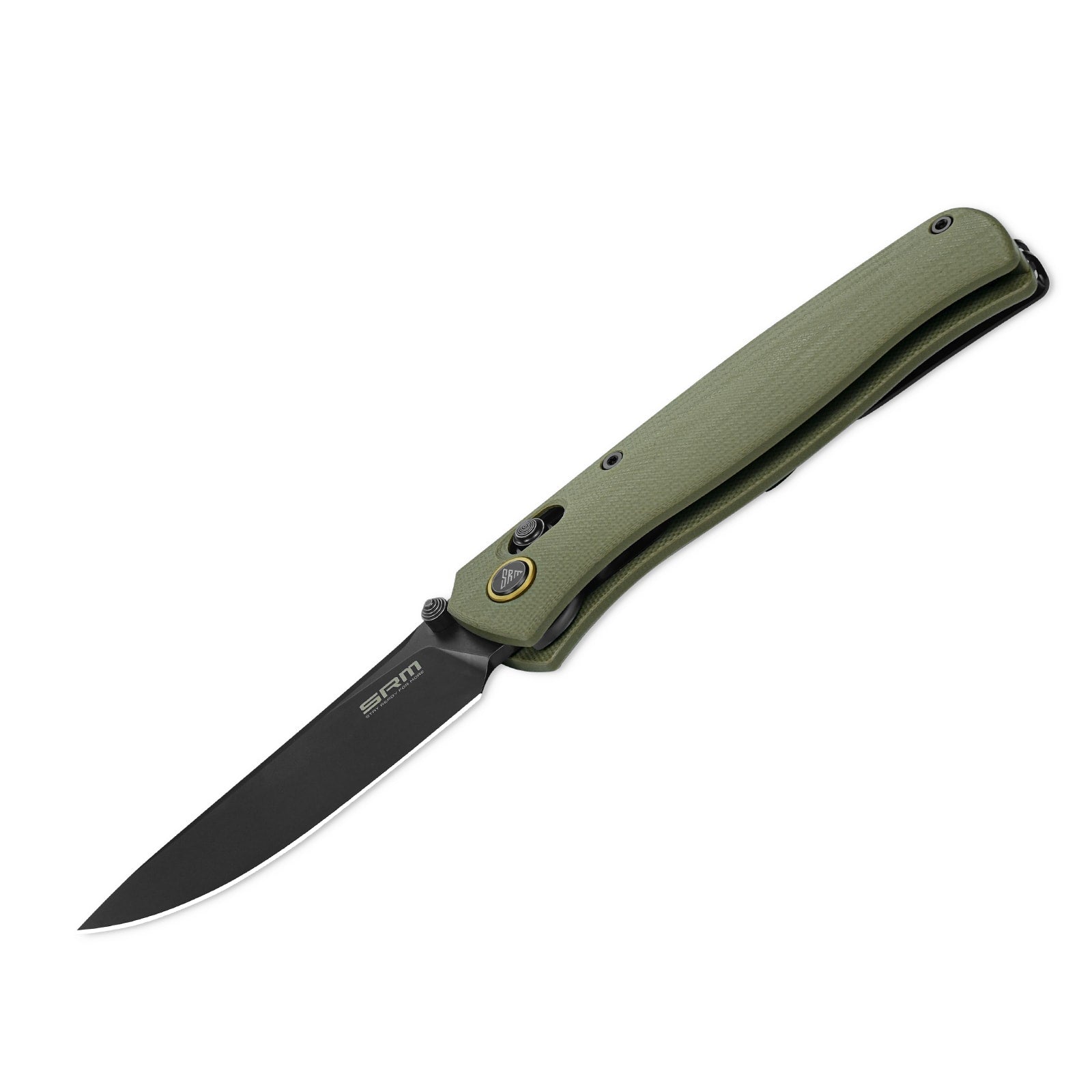 SRM Medal 255L-GP2 (3.2” 10Cr Blade, G10 Handle)