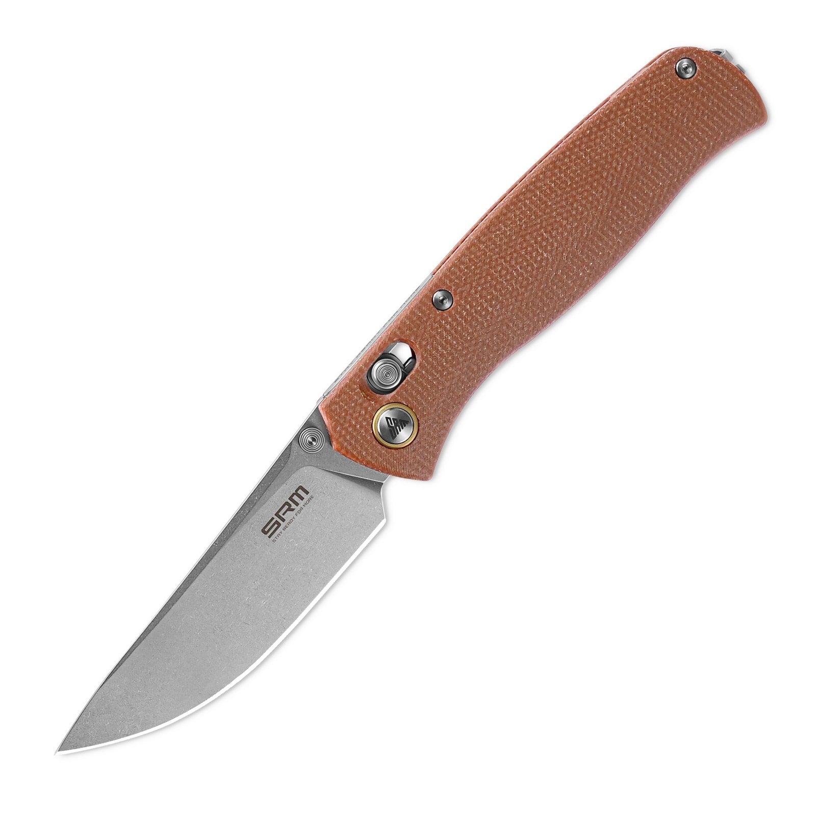 SRM Medal 255L-MN (3.2” 10Cr Blade, Micarta Handle)
