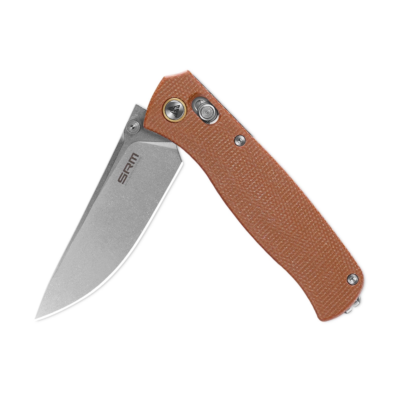 SRM Medal 255L-MN (3.2” 10Cr Blade, Micarta Handle)