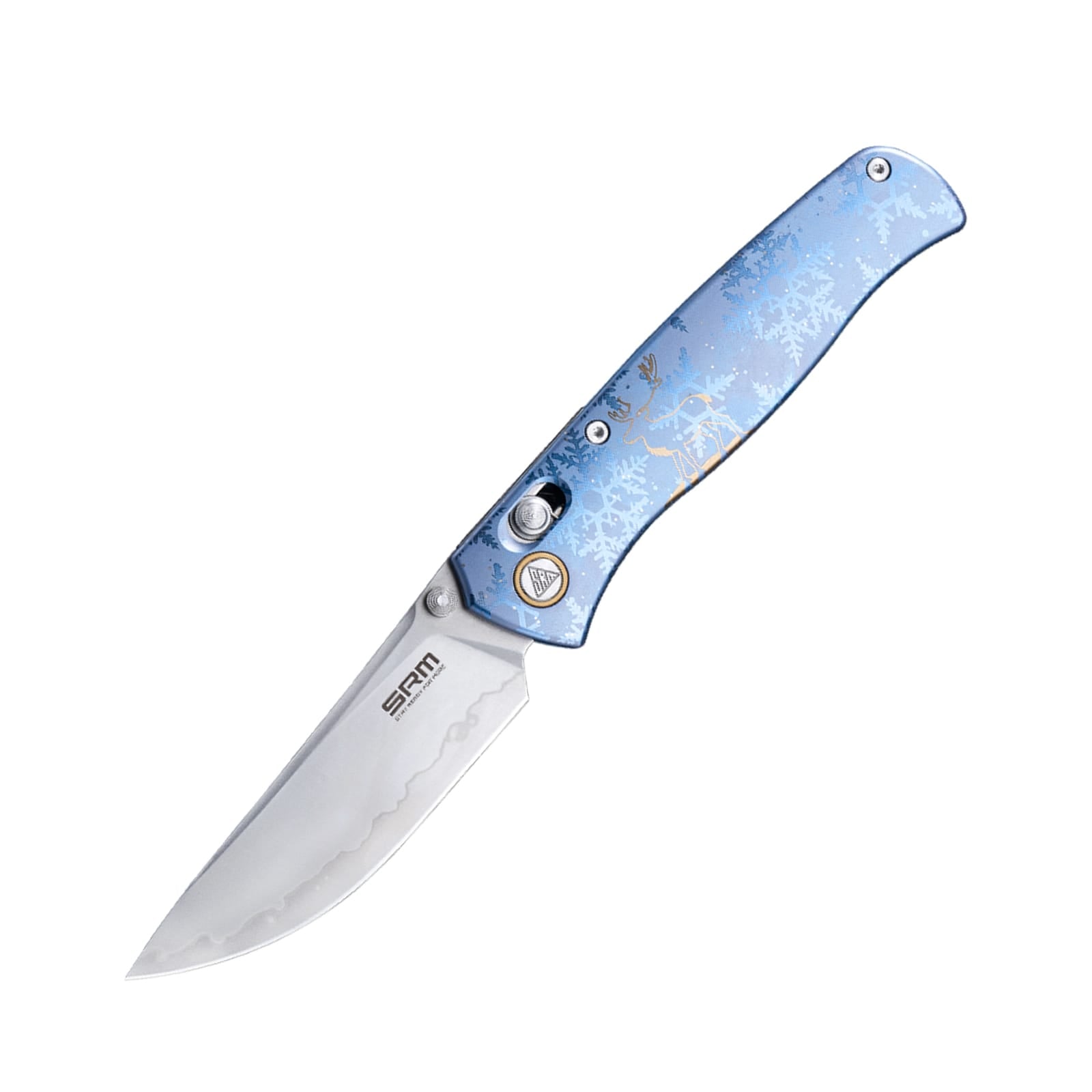 EDC pocket knife Medal 255L-TU2 - Laminated 140Cr steel blade - SRM Knives
