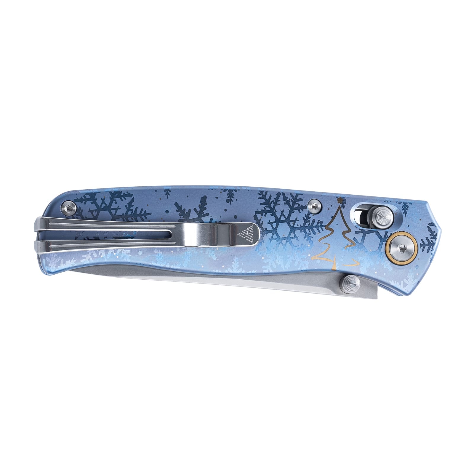 SRM EDC pocket knife Medal 255L-TU2 | 3.2” Laminated 140Cr Steel Blade