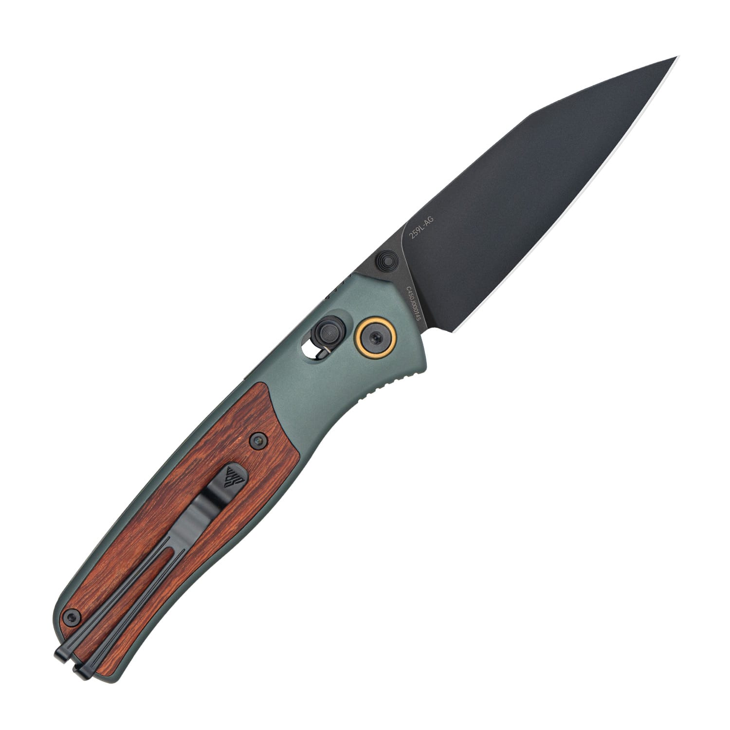 SRM EDC reverse tanto knife Medal 259L-AG - 14C28N steel blade and Aluminum handle