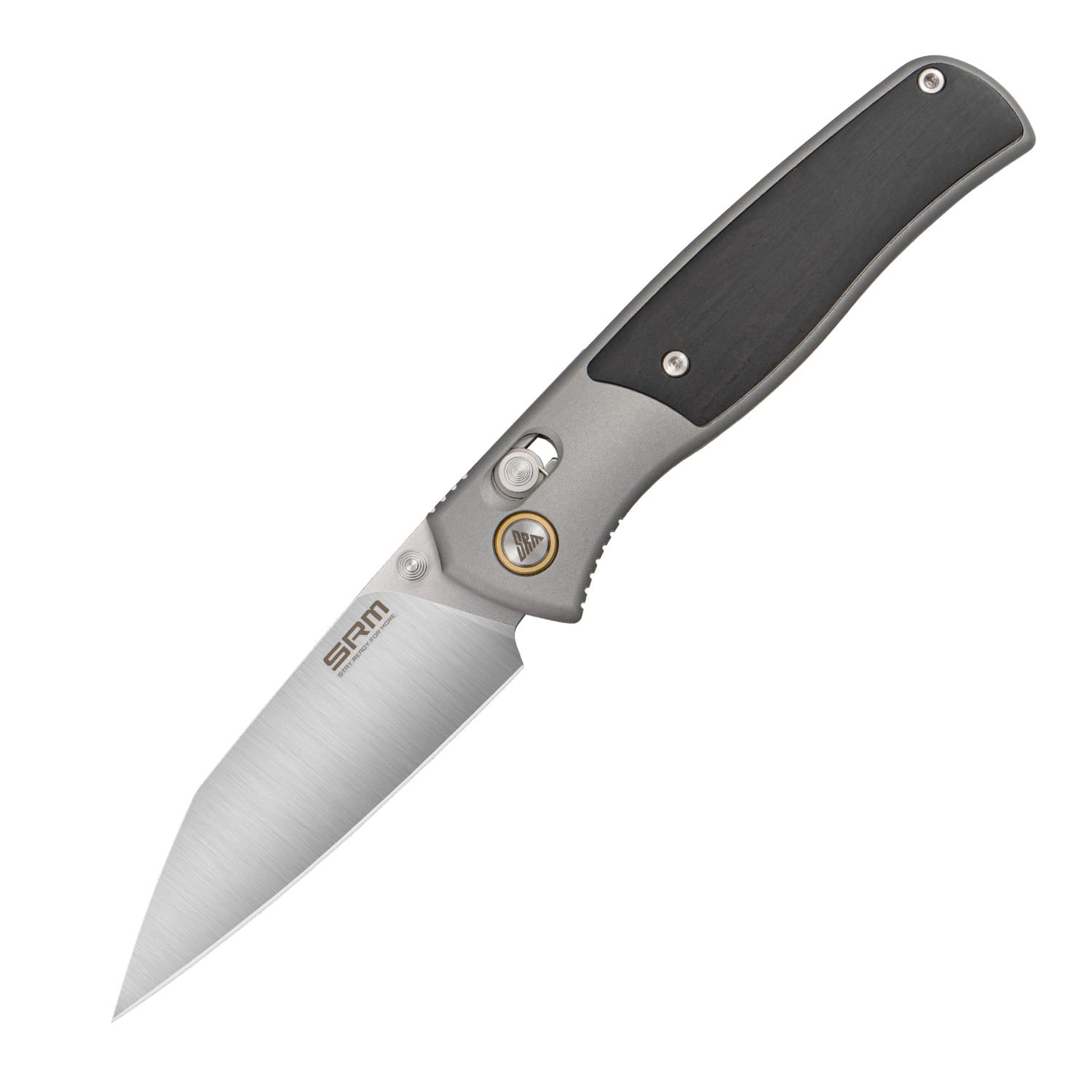 SRM EDC reverse tanto knife Medal 259L-AK - 14C28N steel blade and Aluminum handle