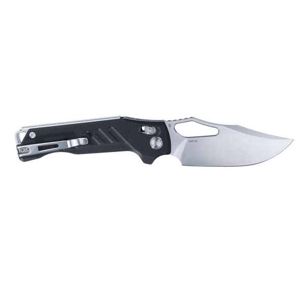 SRM Folding hunting knife 238X-GB | Outdoor knife with a two-side clip