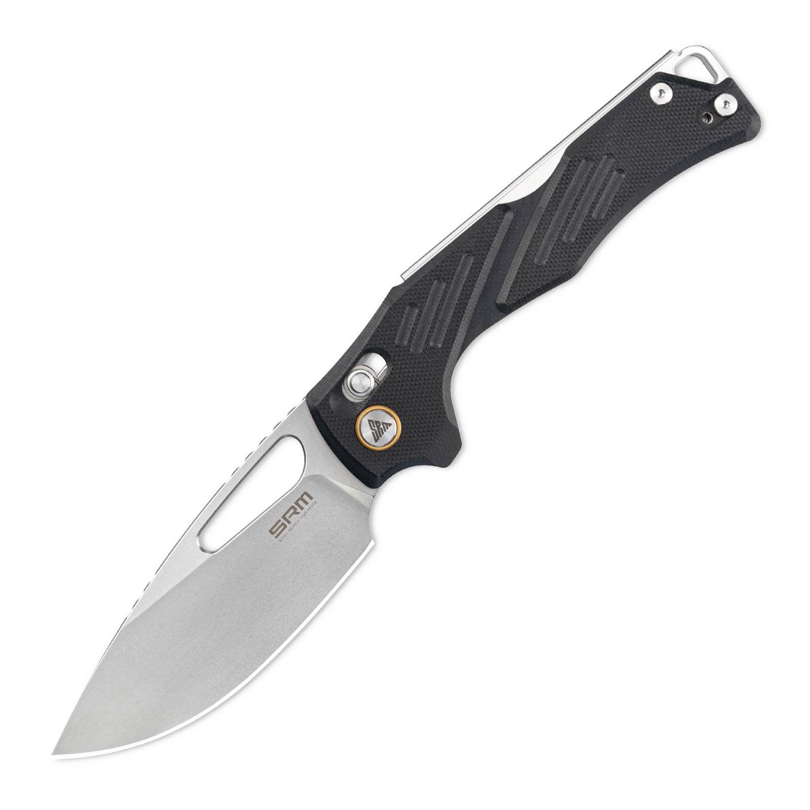 SRM Mirage 239X-GB (3.62" 14C28N Blade, G10 Handle)