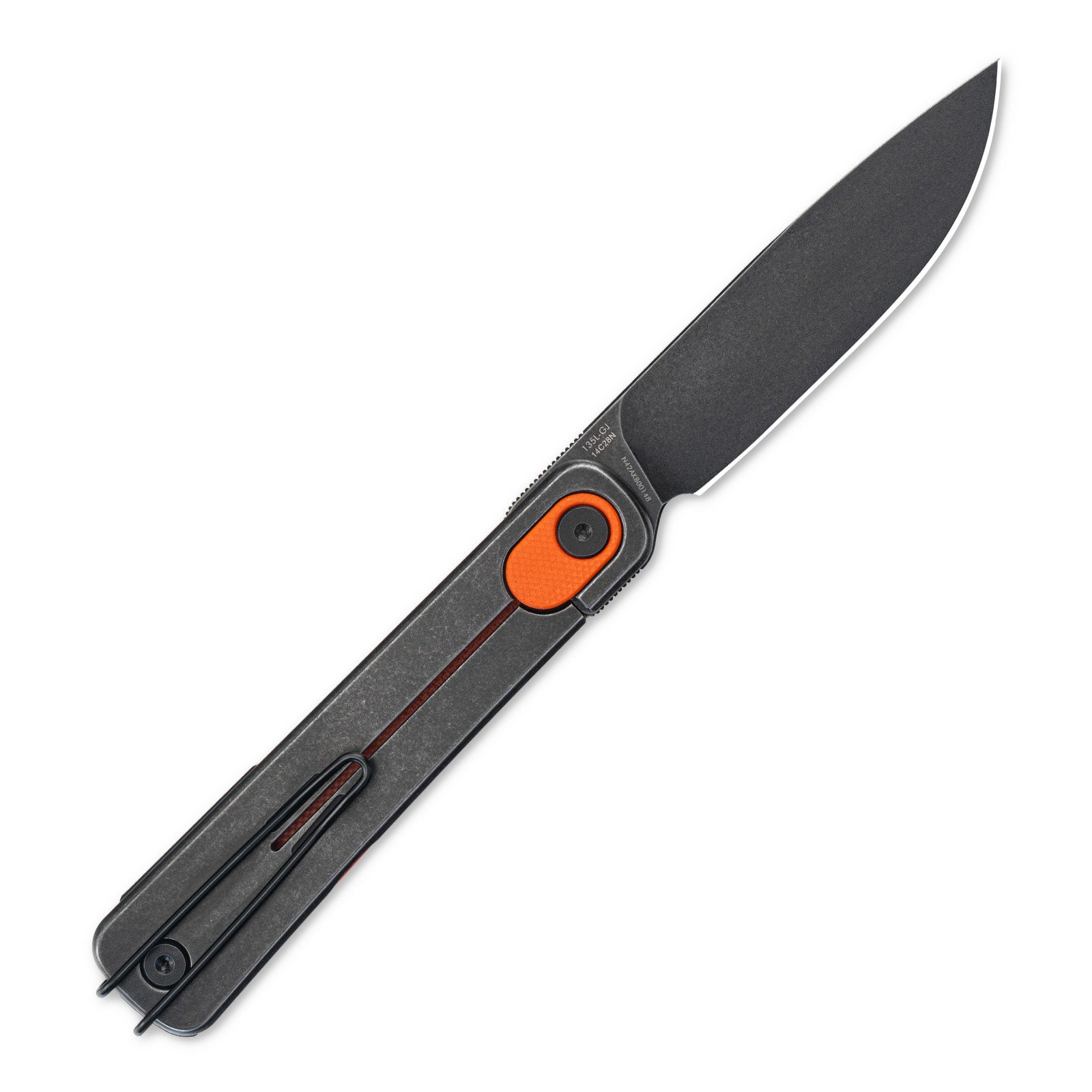 SRM frame lock knife Palfrey 135L-GJ - Invisible flipper open design