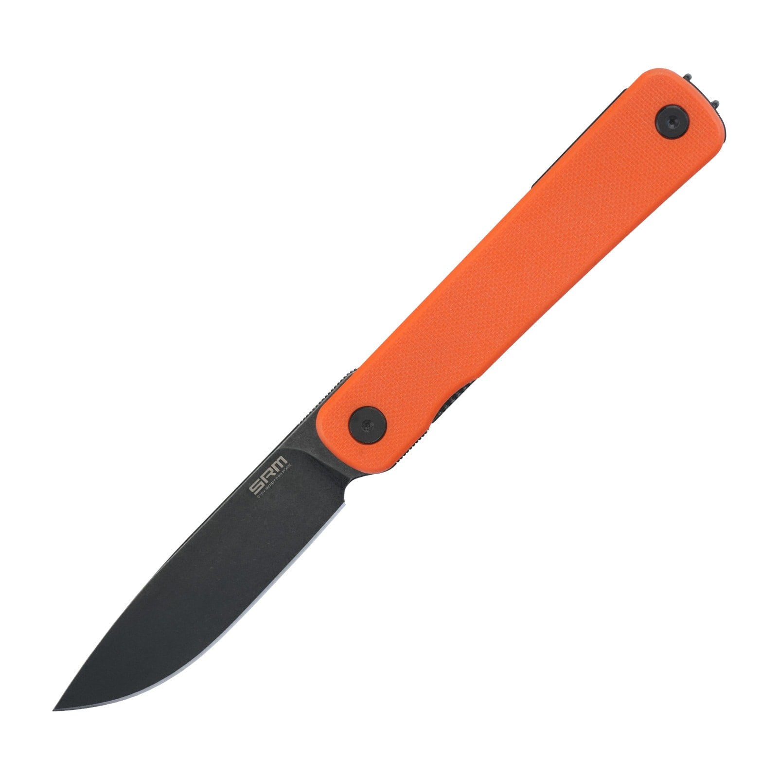 SRM EDC frame lock knife Palfrey 135L-GJ | 14C28N steel blade and orange G10 handle