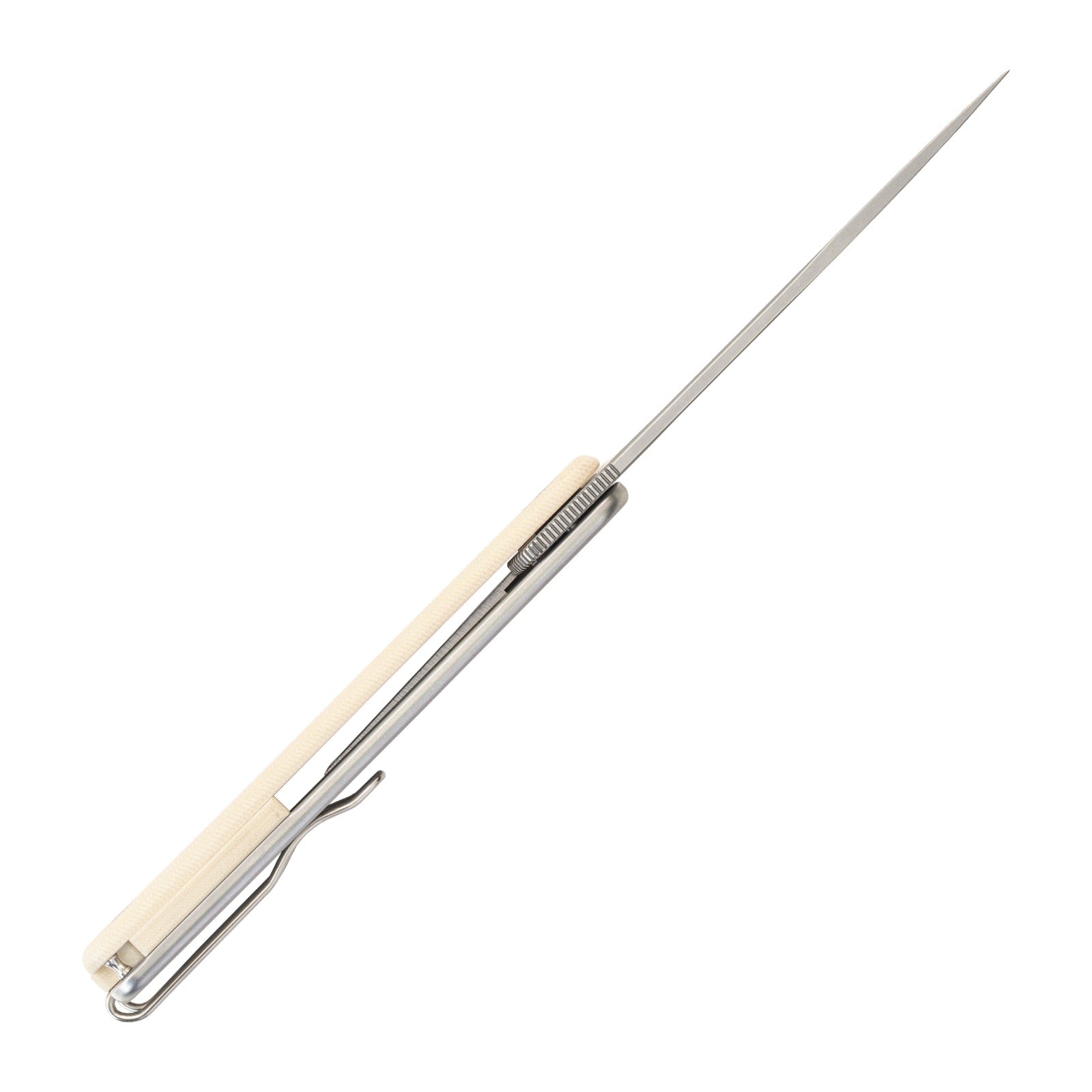 SRM EDC frame lock knife Palfrey 135L-GT | 14C28N steel blade and Ivory G10 handle