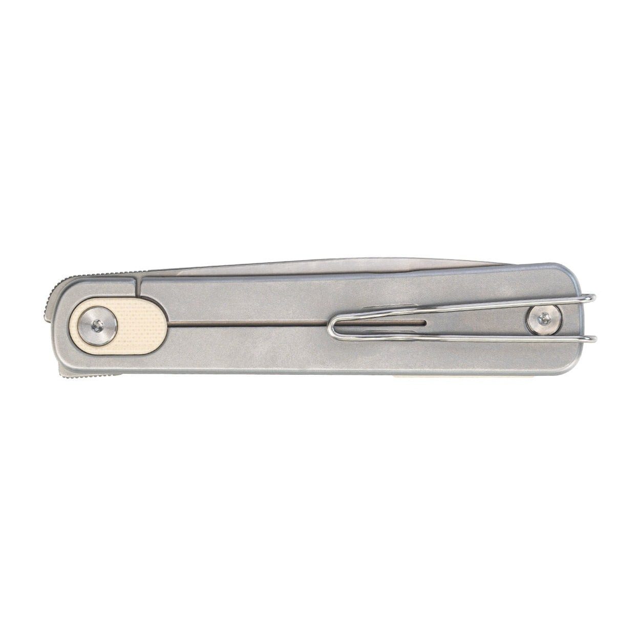 SRM EDC frame lock knife Palfrey 135L-GT | 14C28N steel blade and Ivory G10 handle
