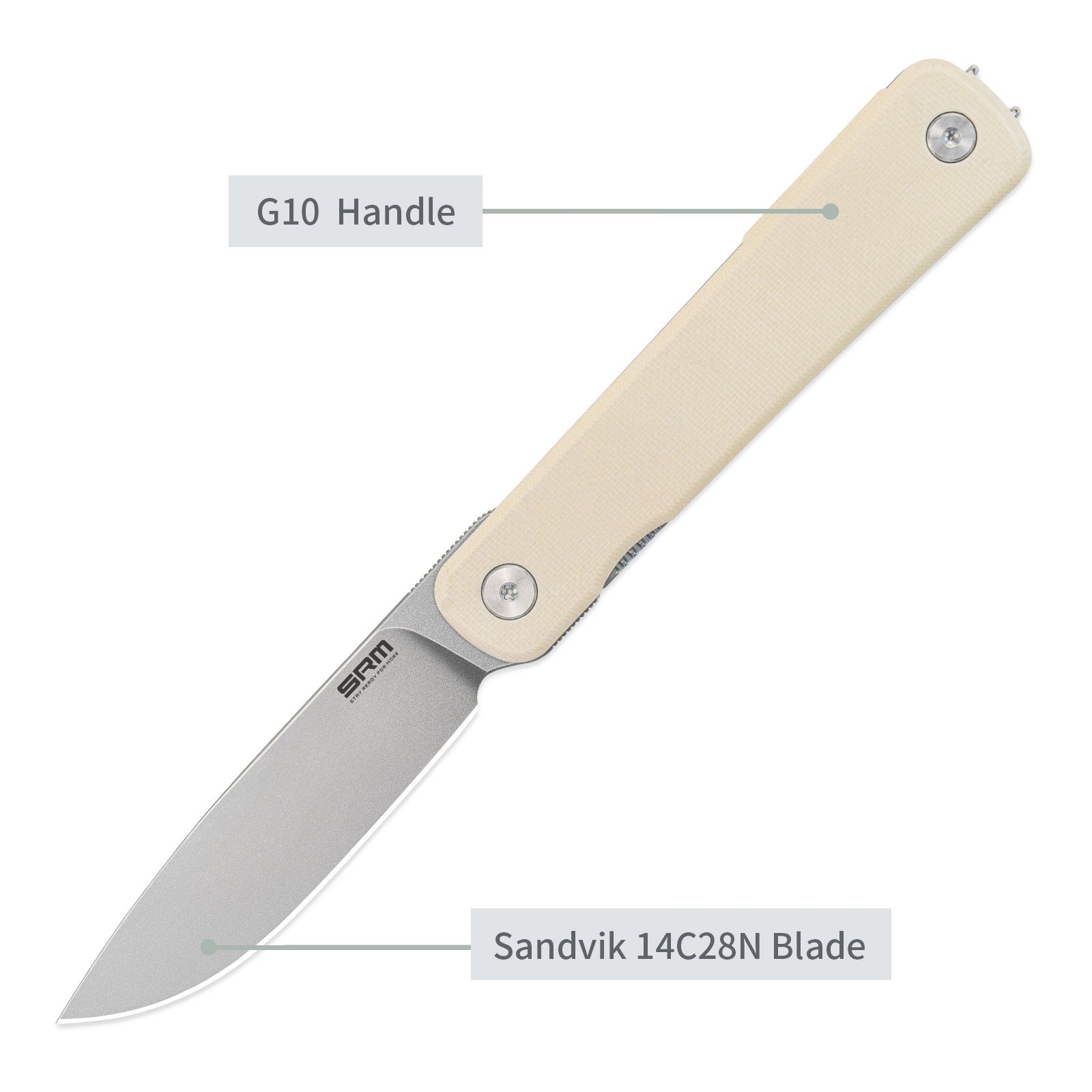 MITCHELL & KING AURORA PARMA セット SRM frame lock knife Palfrey 135L-GT - Invisible flipper open design