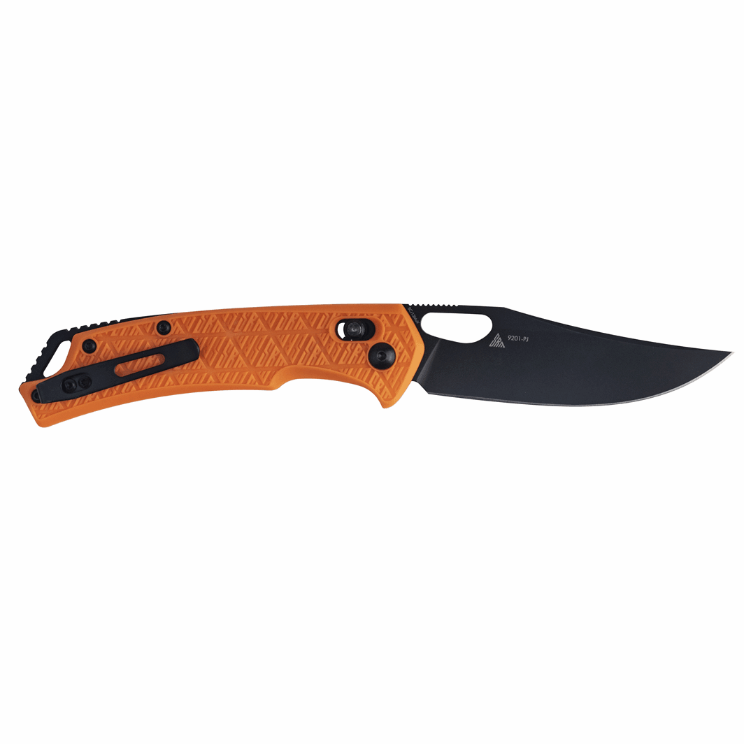 SRM hunting pocket knife Retreiver 9201-PJ | 8Cr13MOV clip point blade