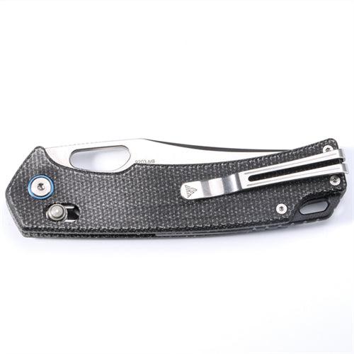 SRM hunting pocket knife Retreiver 9203-MB | Grey Micarta handle
