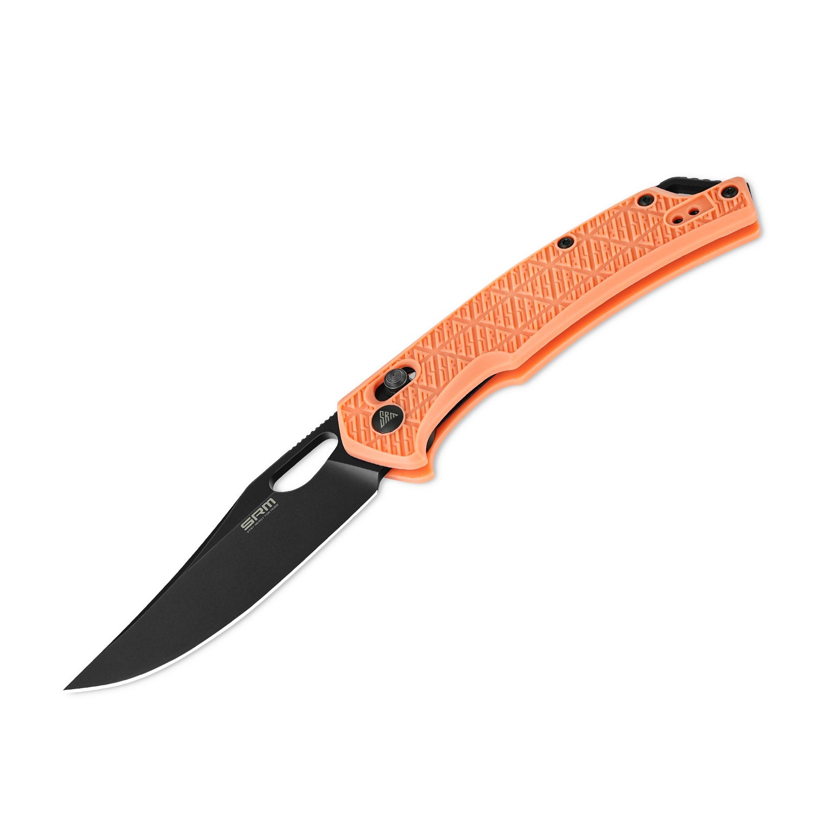 SRM Folding hunting knife Retriever 9201-PJ - Clip point blade knife