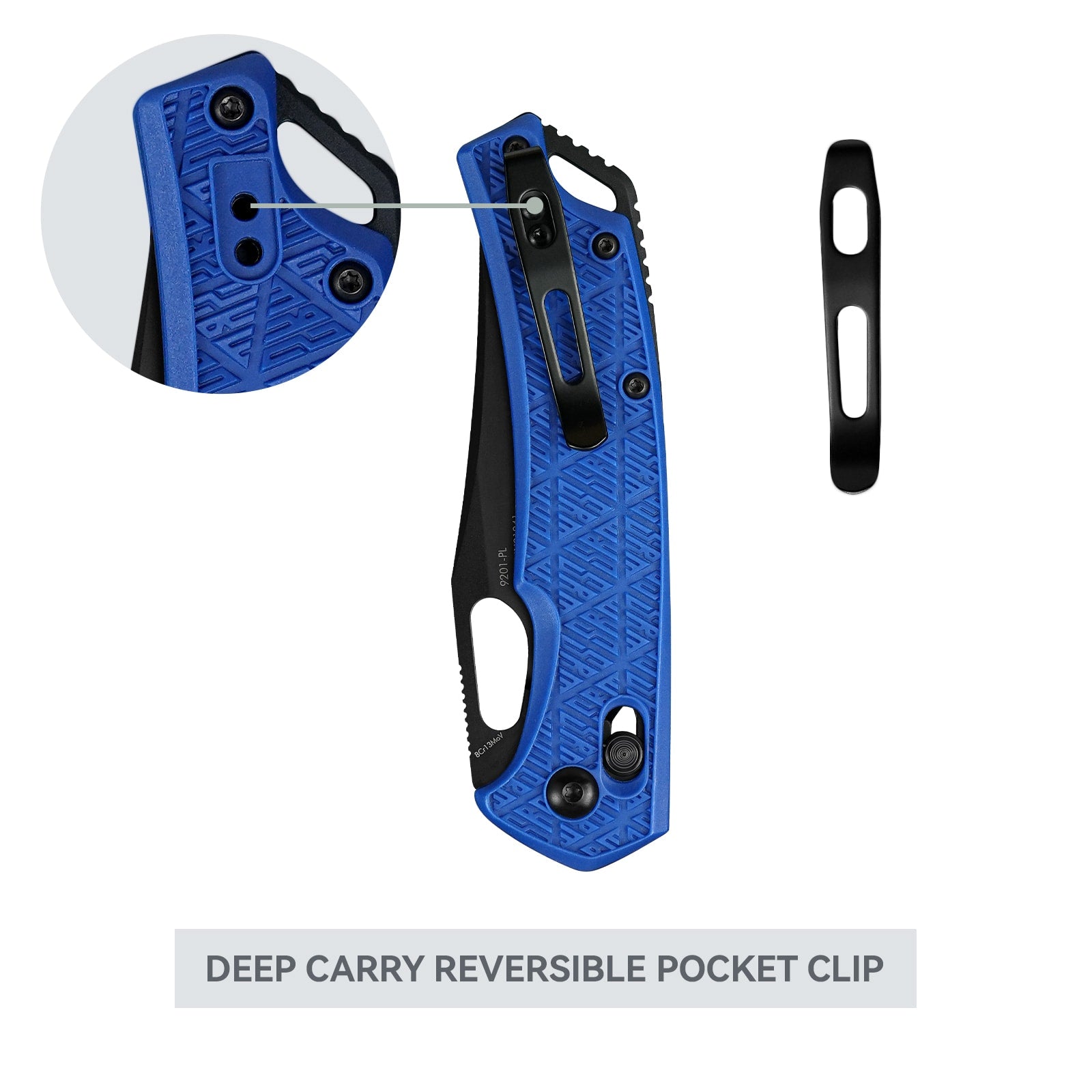 SRM Folding hunting knife Retriever 9201-PL - Clip point blade knife
