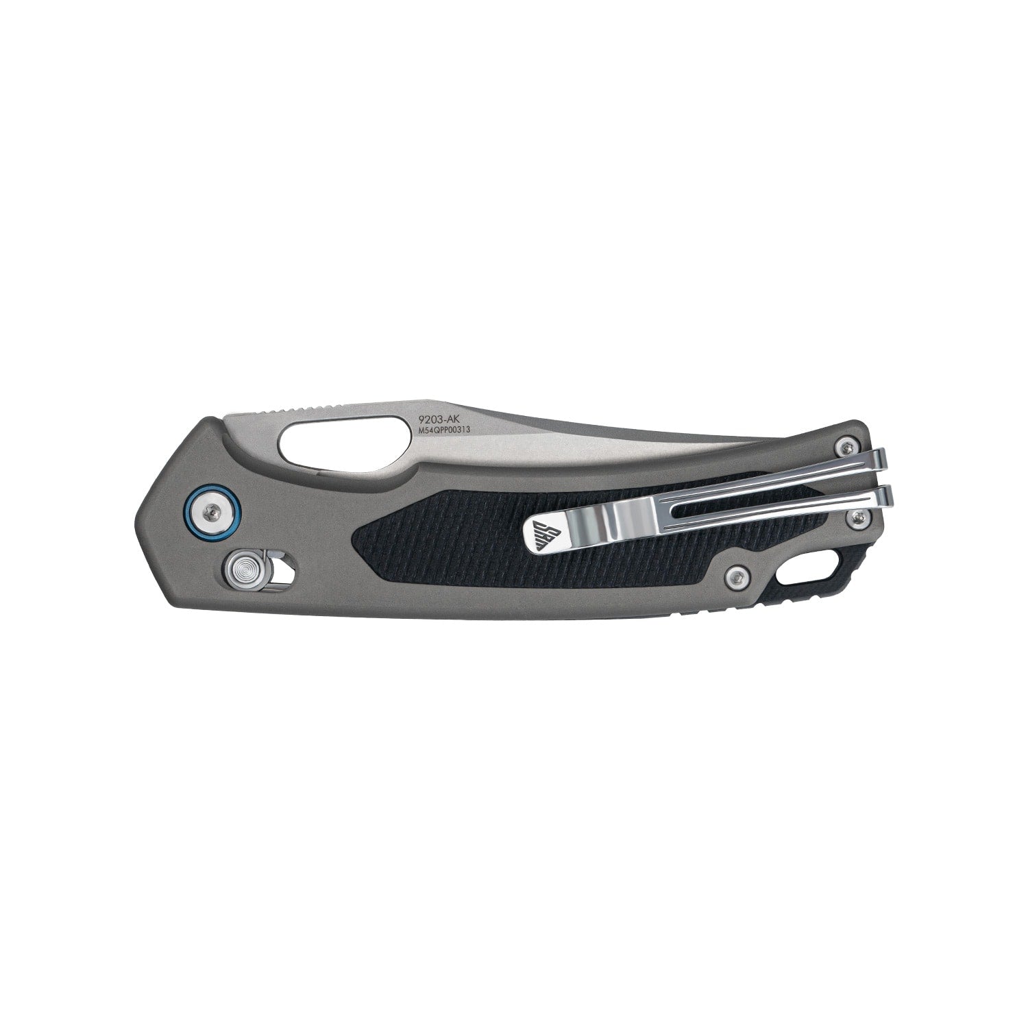 SRM hunting pocket knife Retriever 9203-AK | Grey Aluminum handle