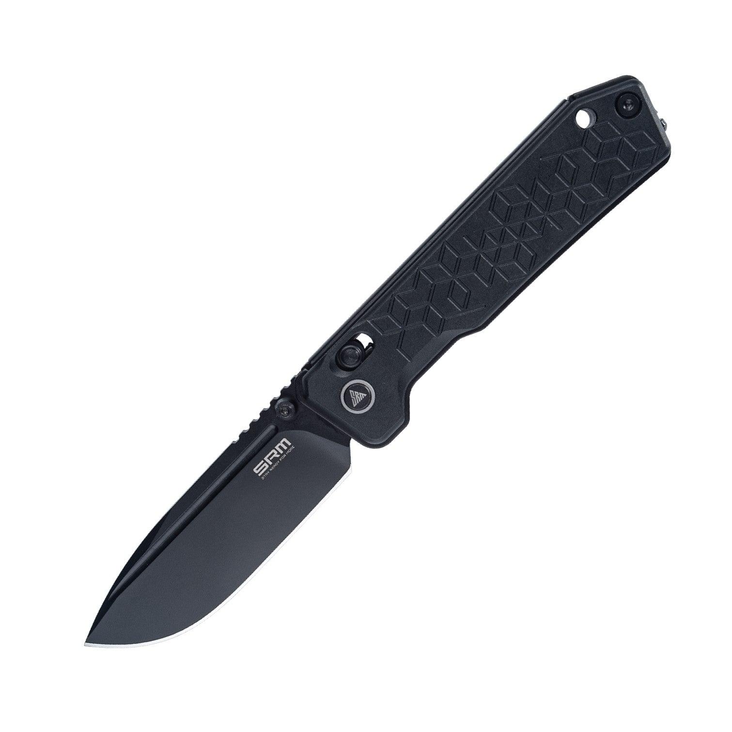 SRM tactical pocket knife Rubik 7228B-AB | 14C28N blade and Aluminum handle