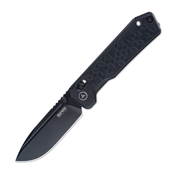 SRM Tactical Pocket Knife Rubik 7228B-AB | EDC Knife with Ambi clip
