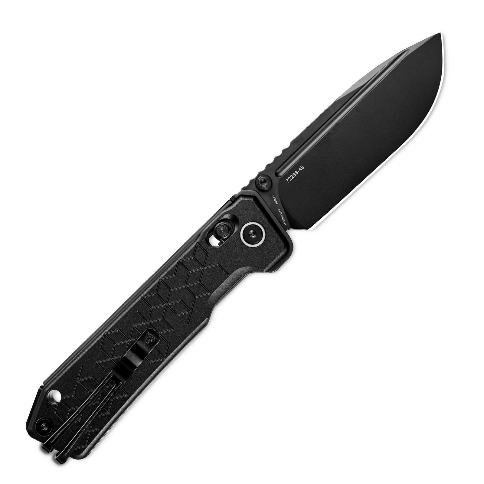 acca リボンゴム　ブラック SRM Tactical Pocket Knife Rubik 7228B-AB | EDC Knife with Ambi clip