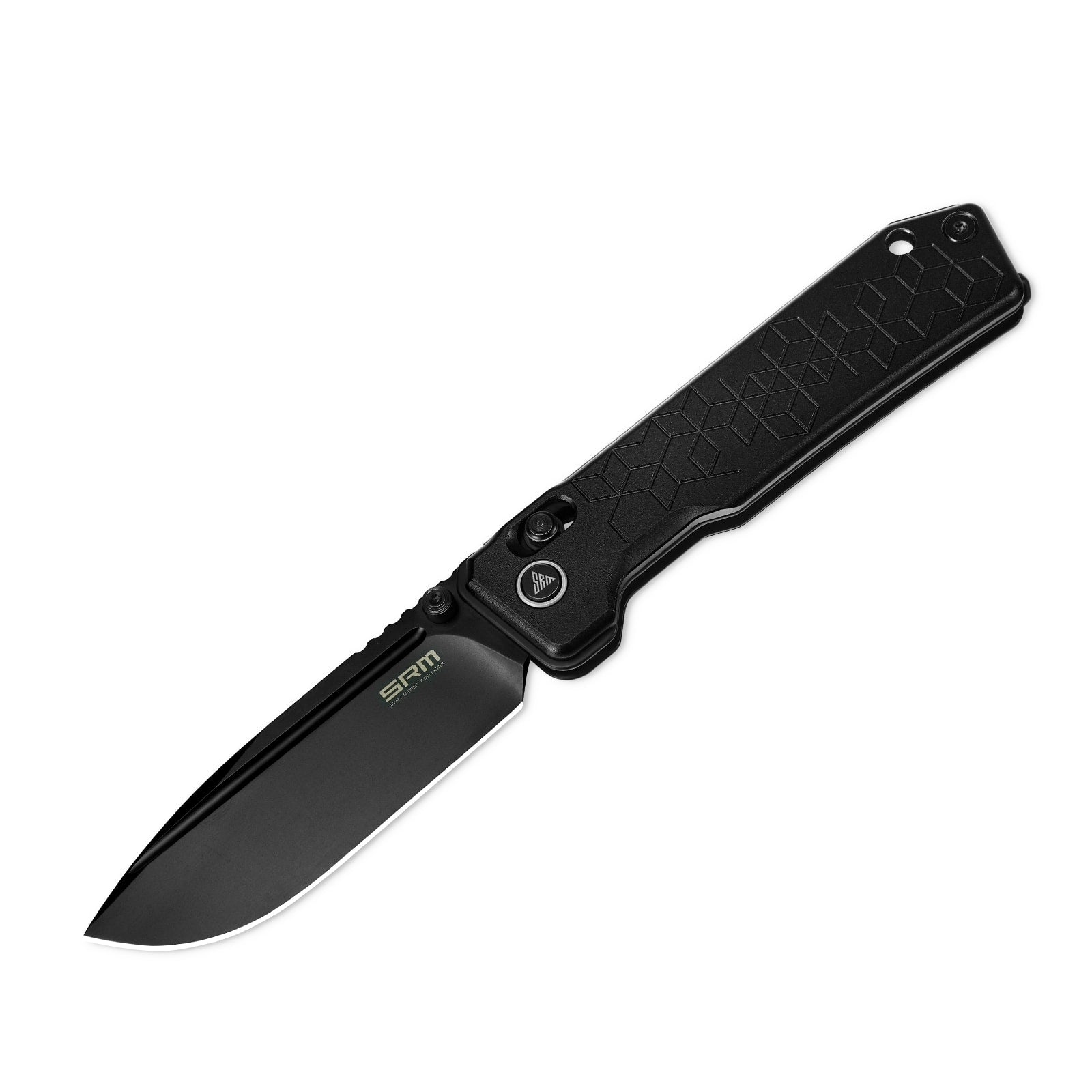 SRM Tactical Pocket Knife Rubik 7228B-AB | EDC Knife with Ambi clip