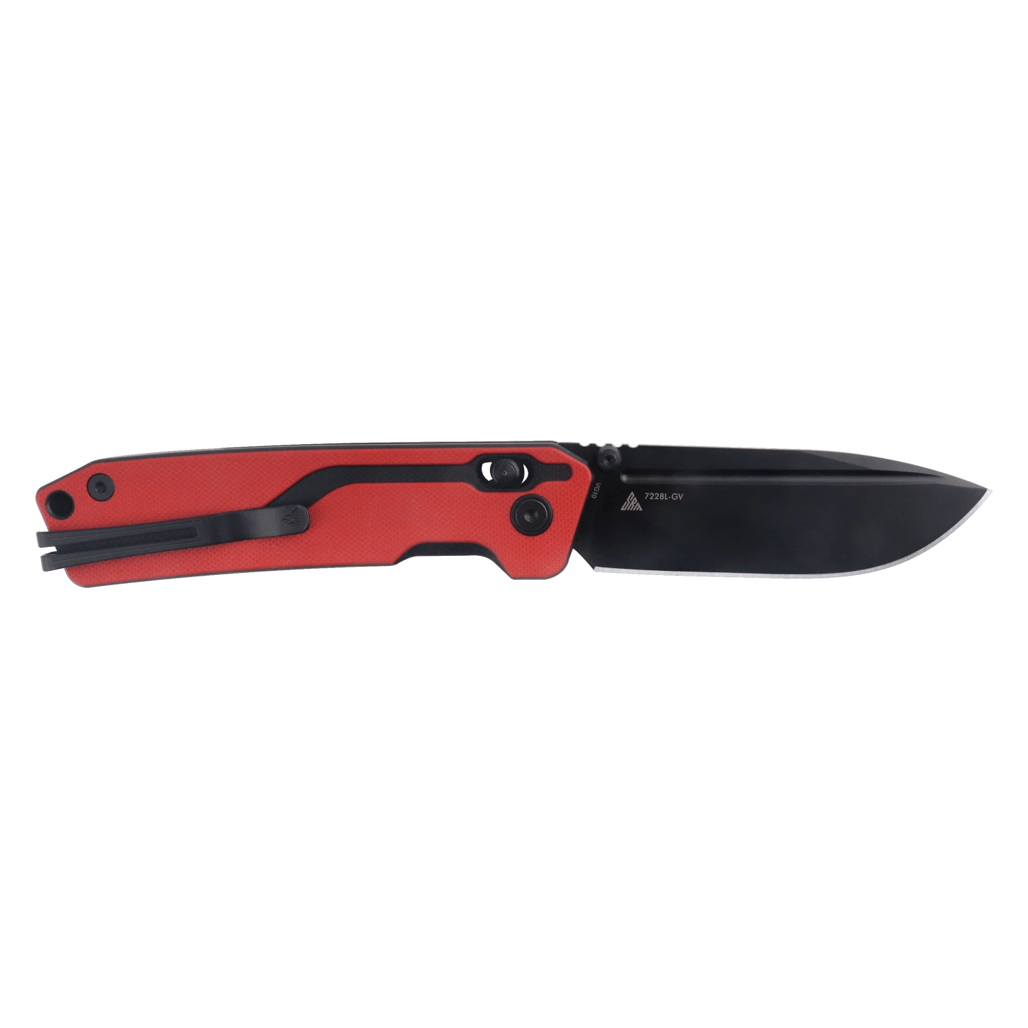 Tactical pocket knife Rubik 7228L-GV | 10Cr steel blade and G10 handle | SRM Knives