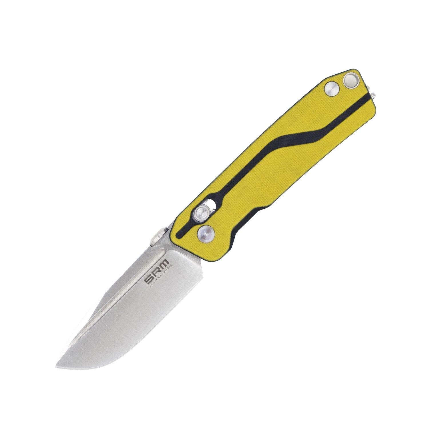 SRM tactical pocket knife Rubik 7228 | D2 steel blade and G10 handle