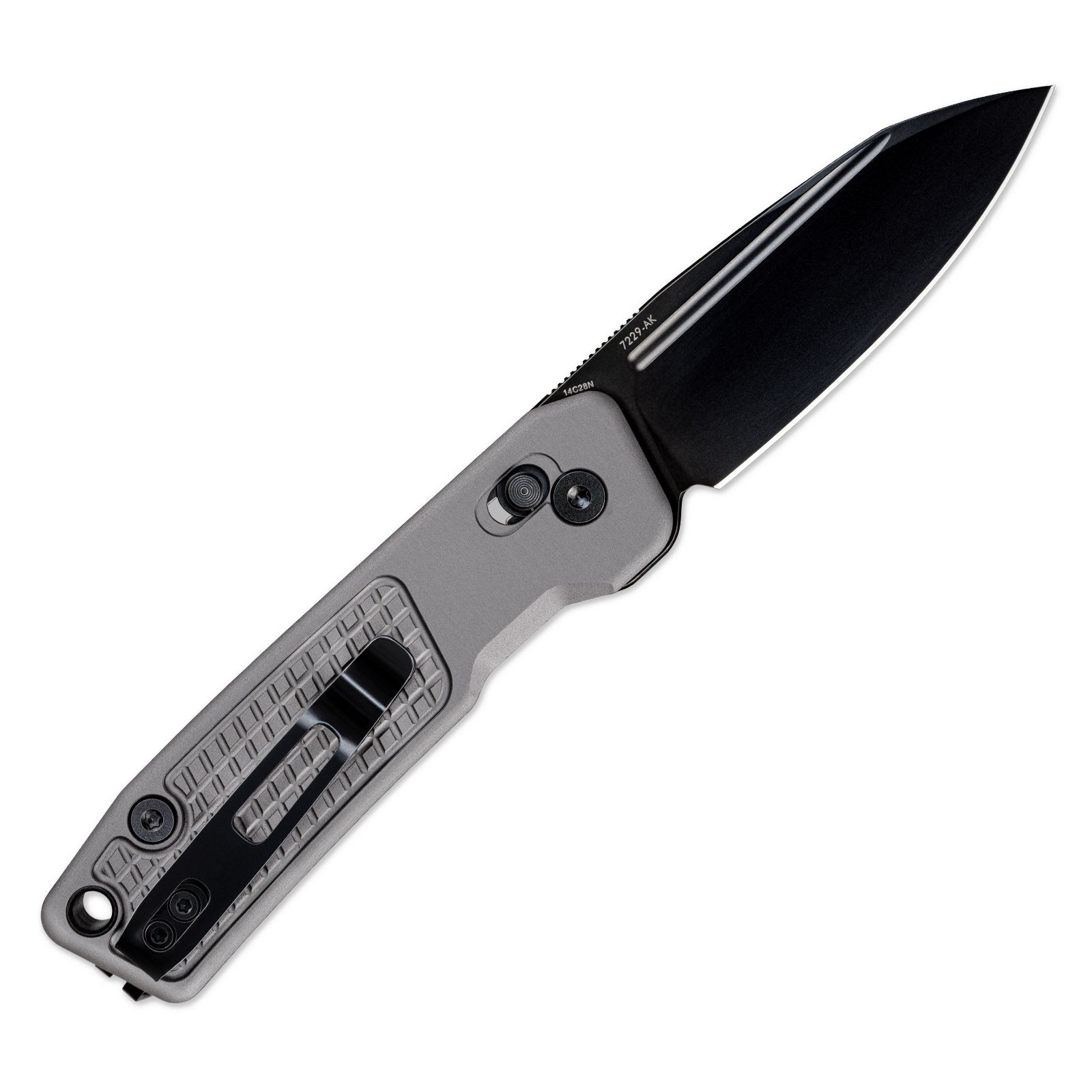 SRM EDC pocket knife Scout 7229-AK | 14C28N steel blade and Aluminum handle tactical knife