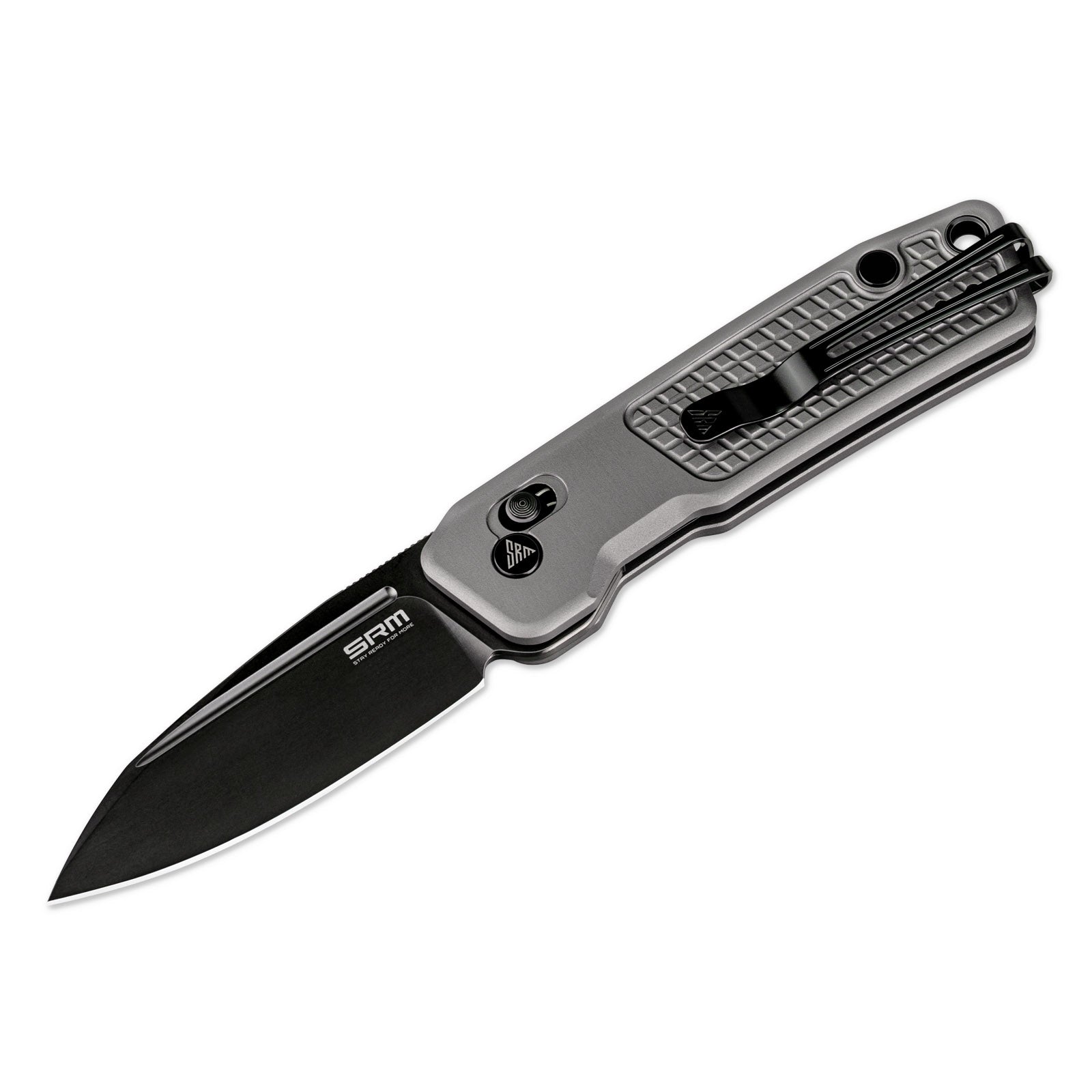 SRM EDC pocket knife Scout 7229-AK | 14C28N steel blade and Aluminum handle tactical knife