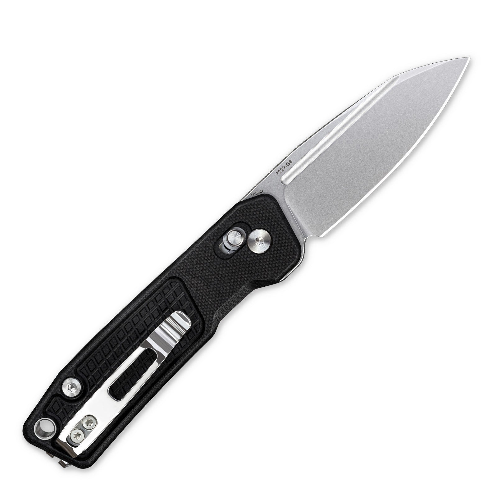 SRM EDC pocket knife Scout 7229-GB | 14C28N steel blade and G10 handle tactical knife
